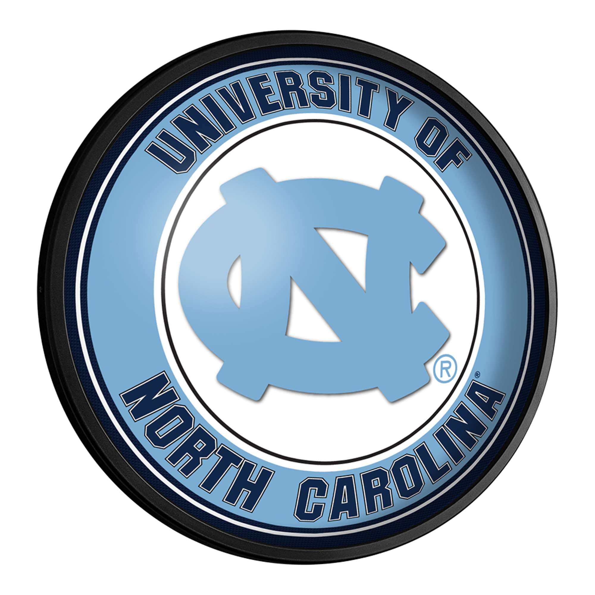 The Fan-Brand NCNCTH-130-01 North Carolina Tar Heels Slimline Wall Lights 18-in Constant LED Game room Lighted Sign