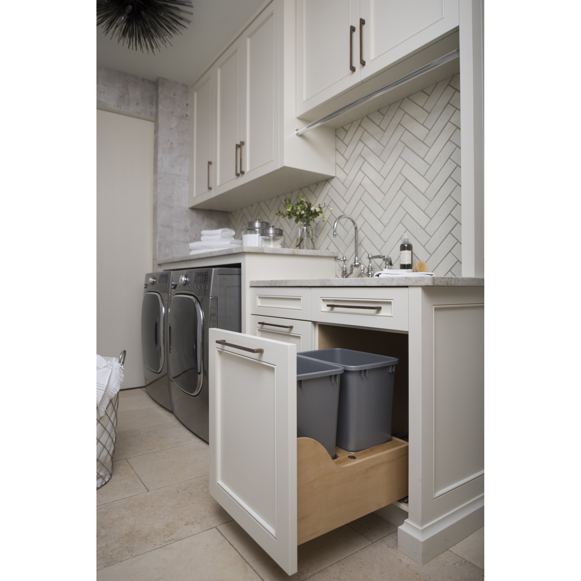 Rev-A-Shelf 152835 Pullout-Trash-Cans - View #6