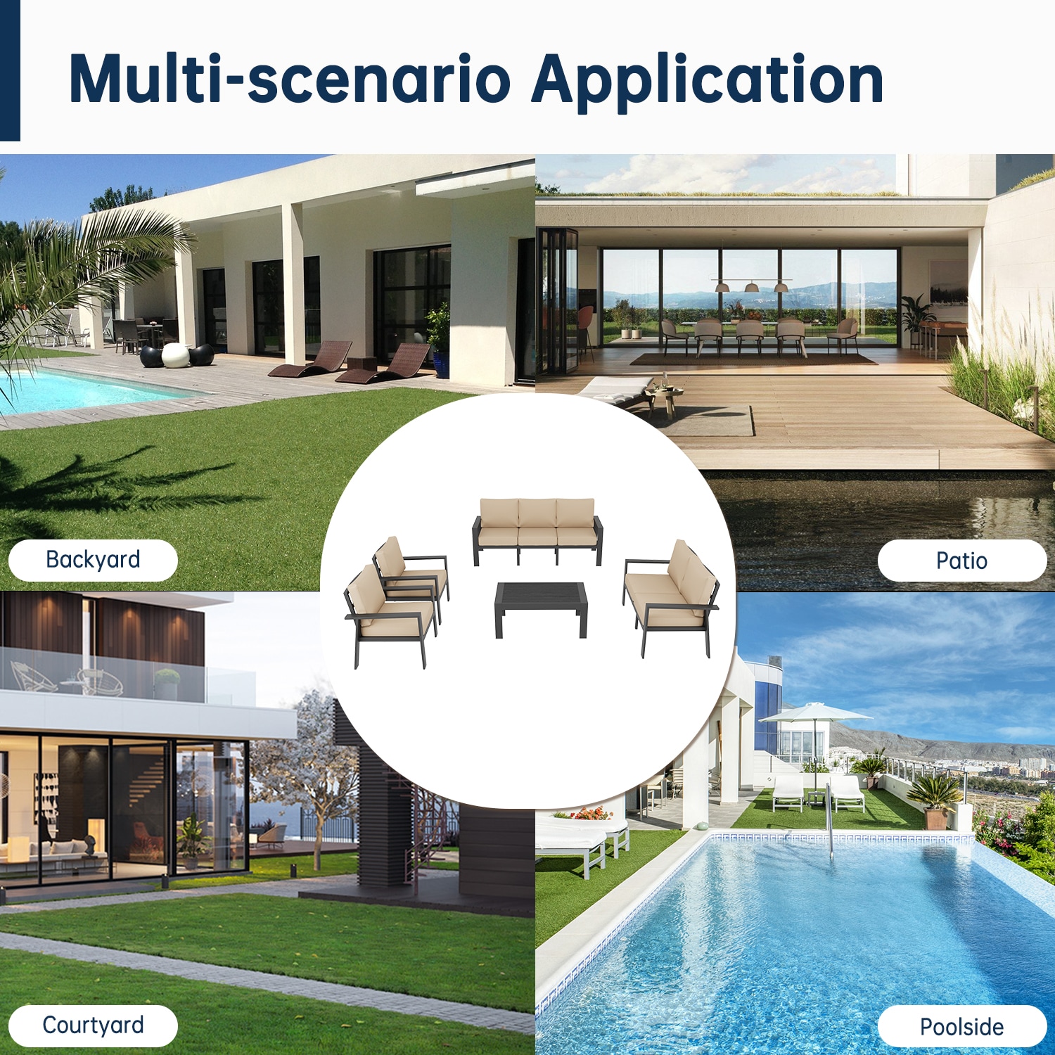 AOXUN OS301GR01-ABCD Patio-Conversation-Sets - View #8