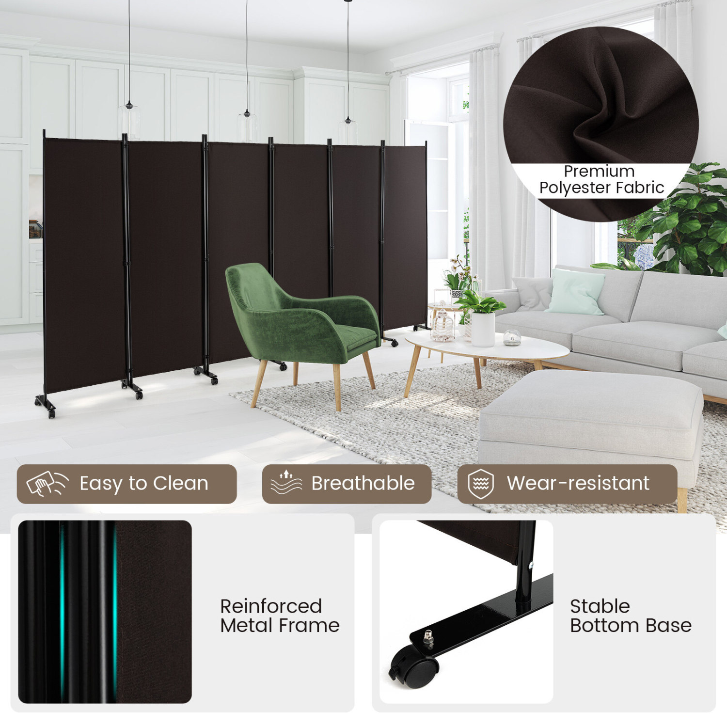 Slickblue D-CO-FC59901VH Indoor-Privacy-Screens - View #4