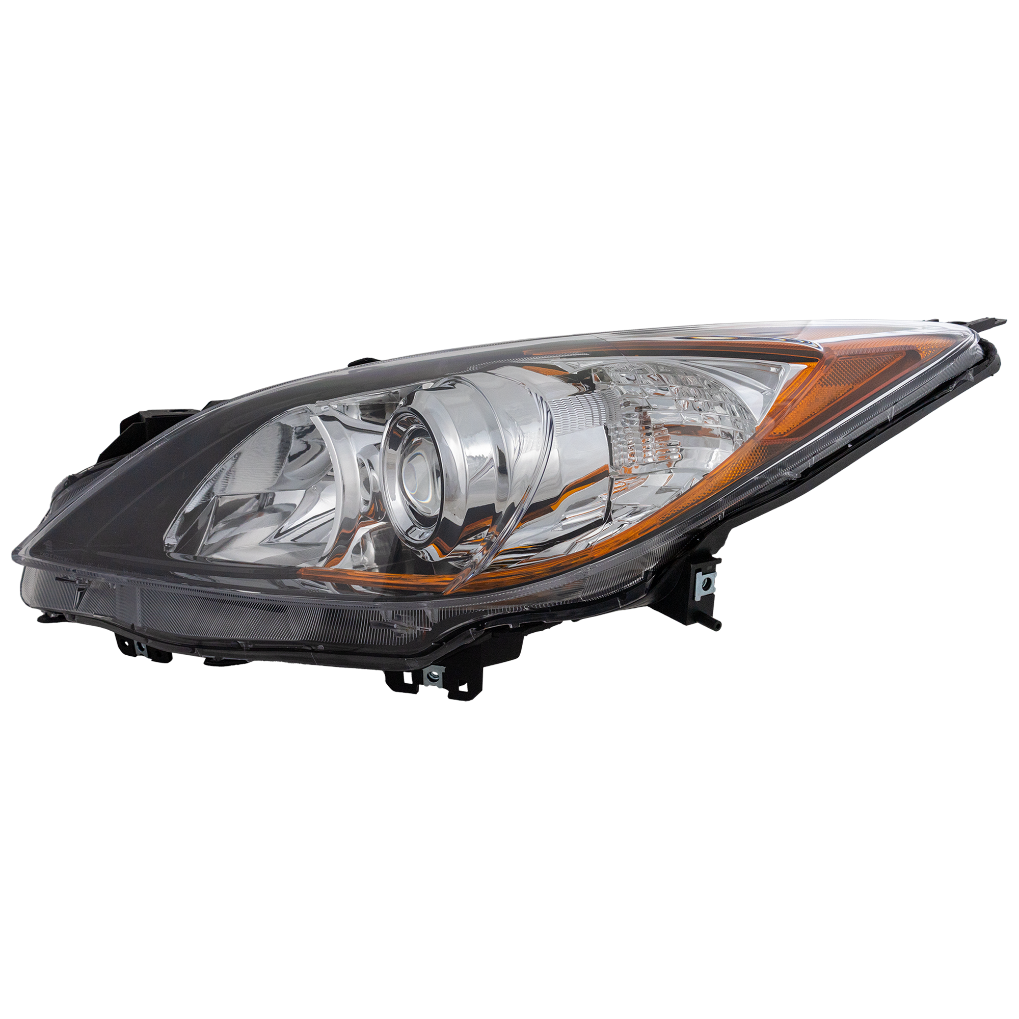 Garage-Pro JCWREPM100130GP Headlight For Mazda 3 10-13 Lh Lens and Housing Halogen 5 Speed Trans Hatchback/sedan