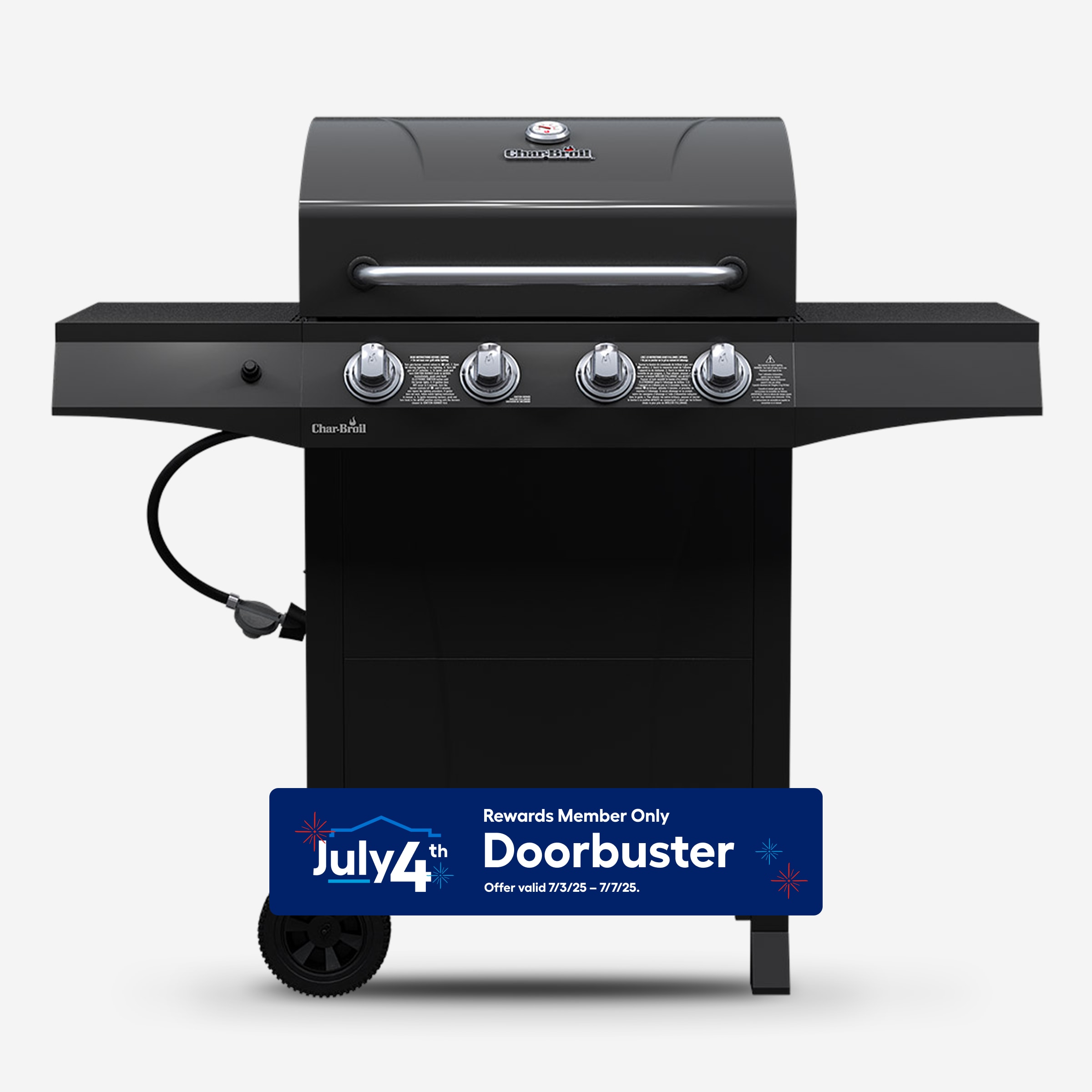 Charbroil 463365724 Performance Series Black 4 -Burner Liquid Propane Gas Grill