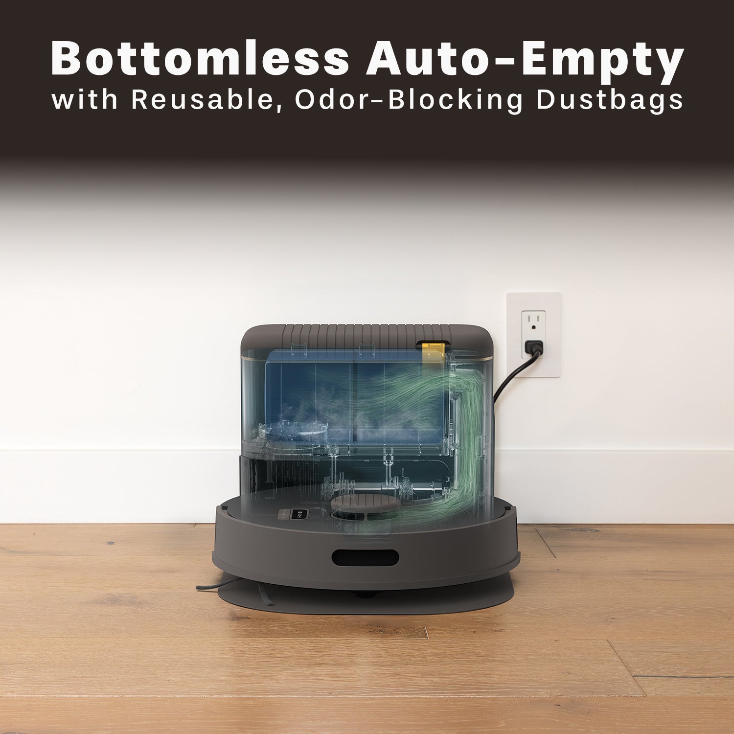 bObsweep Bio Self-Empty Robot Vacuum and Mop with Reusable Odor-Filtering Bags – LiDAR Mapping – App and Voice Control – Made of Bio-Based Plastic Sansujyuku sansujyuku.com