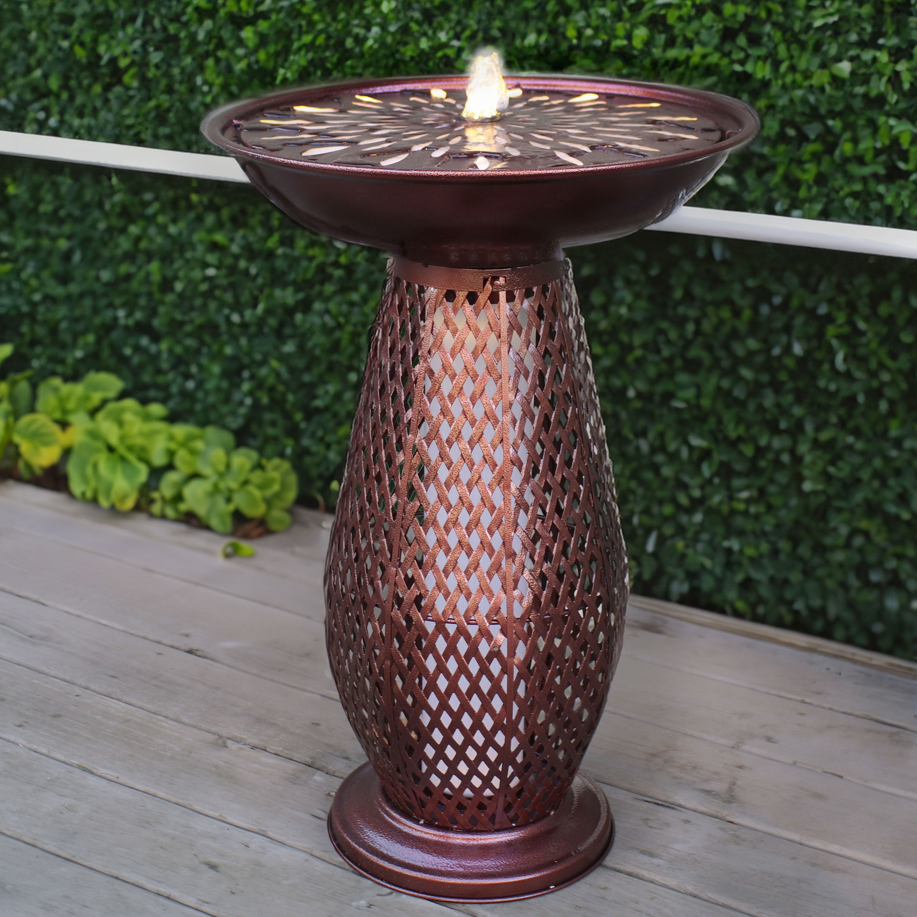 Sunnydaze Decor QZC-328 birdbaths - View #2