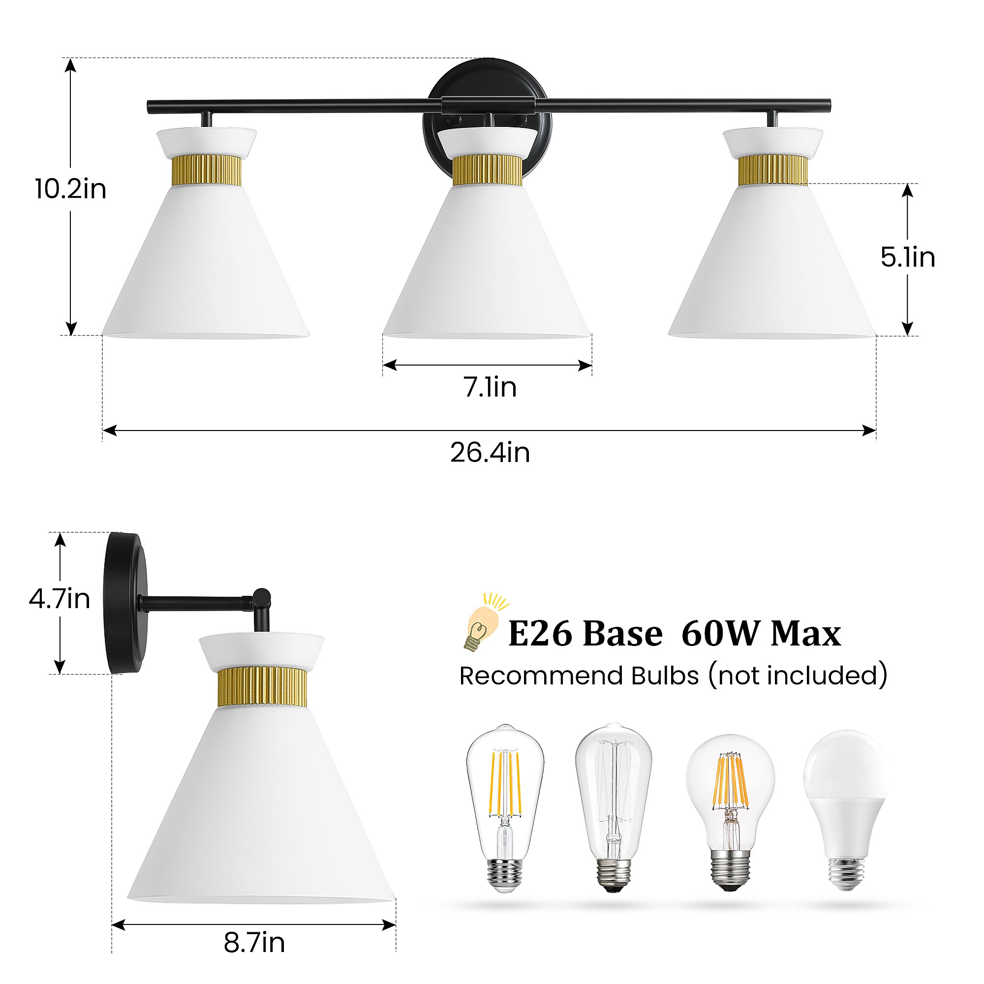 KAISITE 8090ML-03BG-US b089995 - View #2