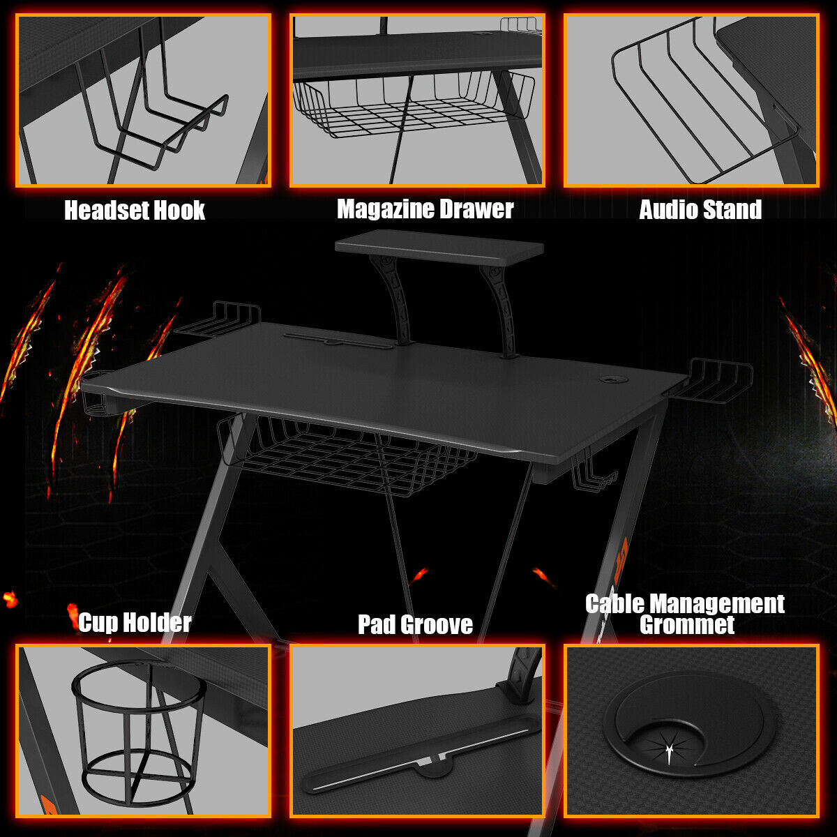 Costway GYM03522 desks - View #5