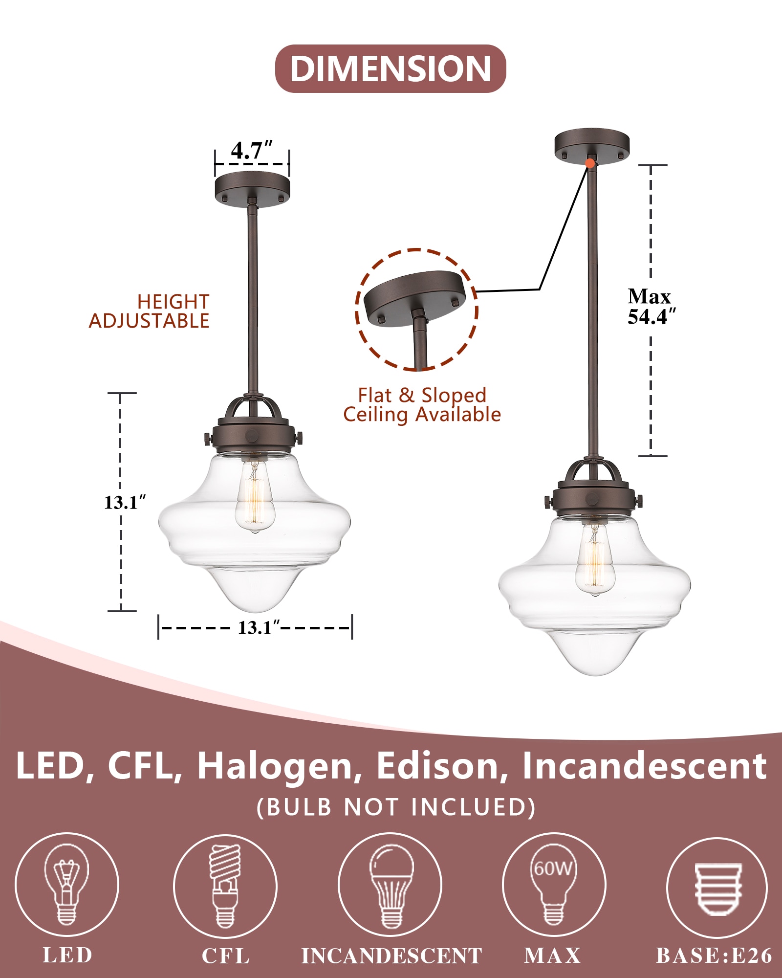 LTMATE LS5HZG11-M1L ORB Pendant-Lights - View #2