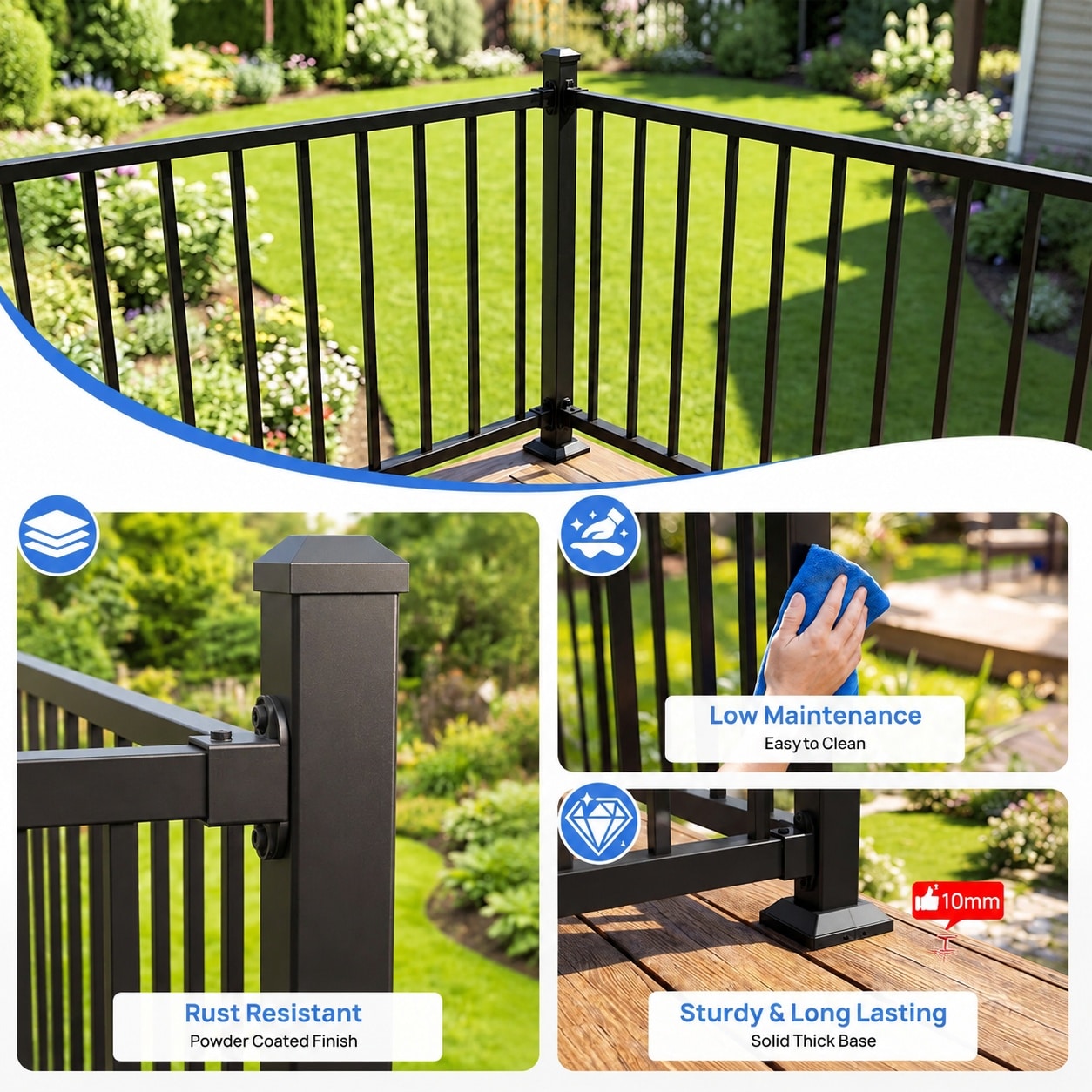 Afoxsos LAF0804F467 railings - View #3