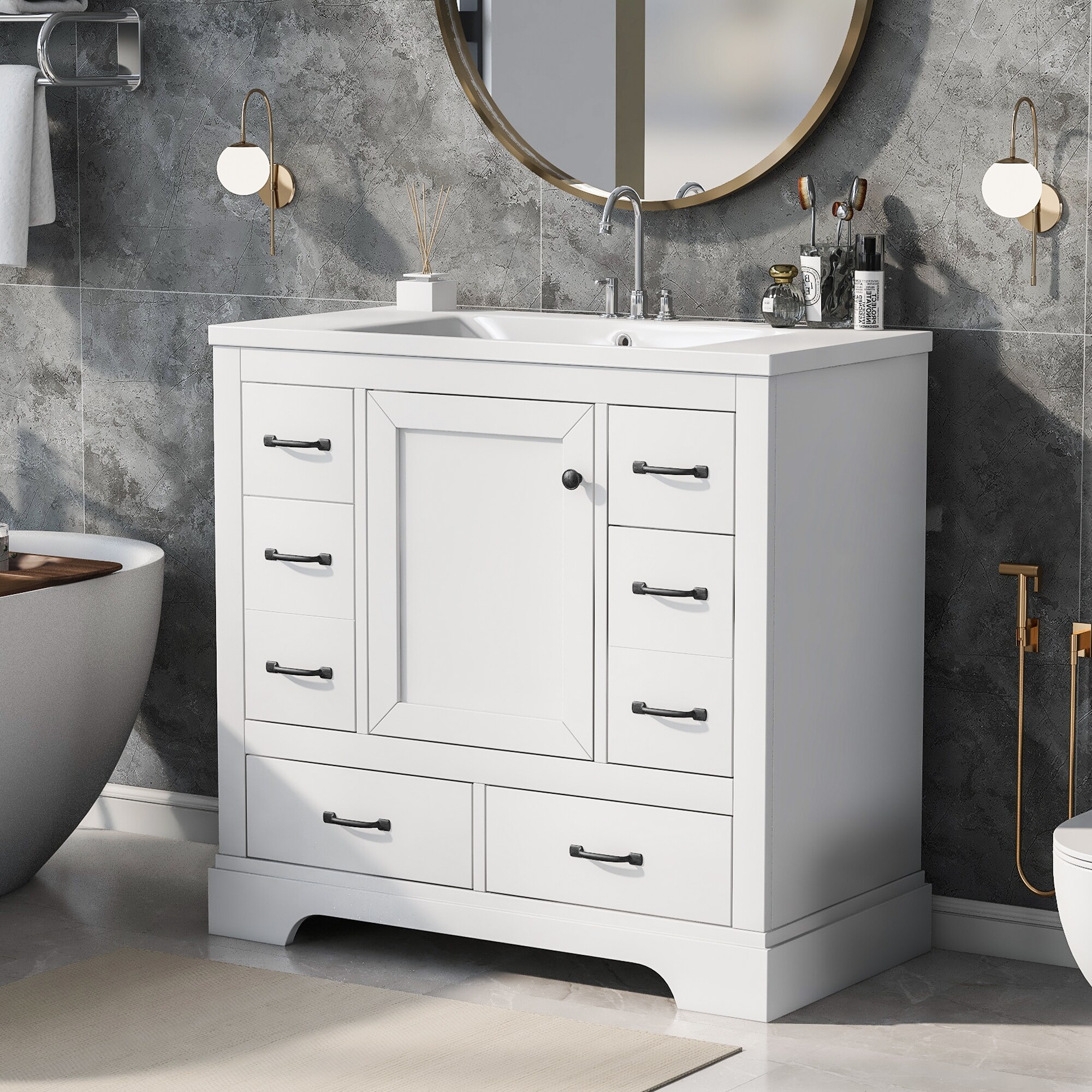 ModernLuxe L3P-SY999808AAK-6 Bath-Vanity-Combo - View #19