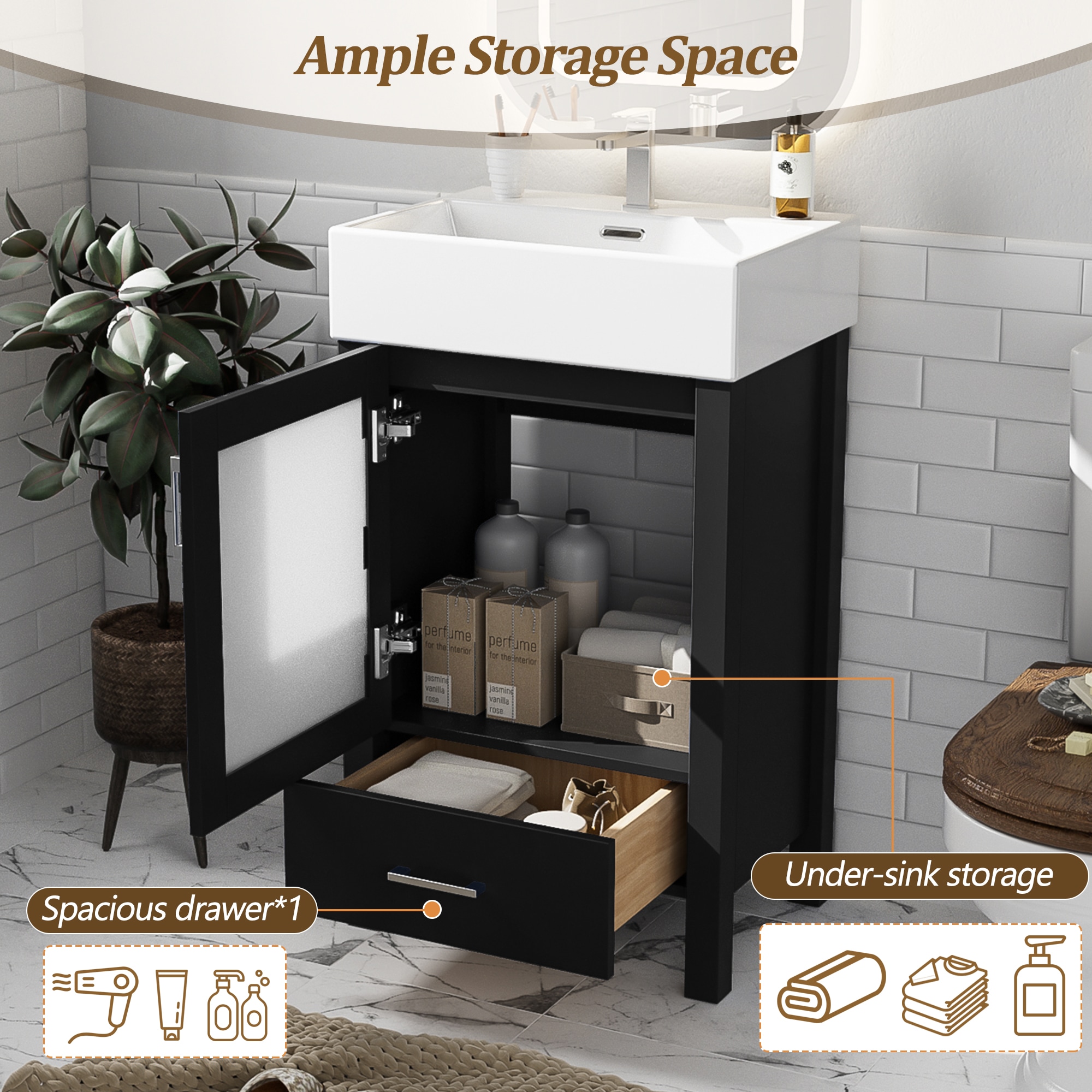 Wooakway FXLS0604-604Z144 Bath-Vanity-Combo - View #5