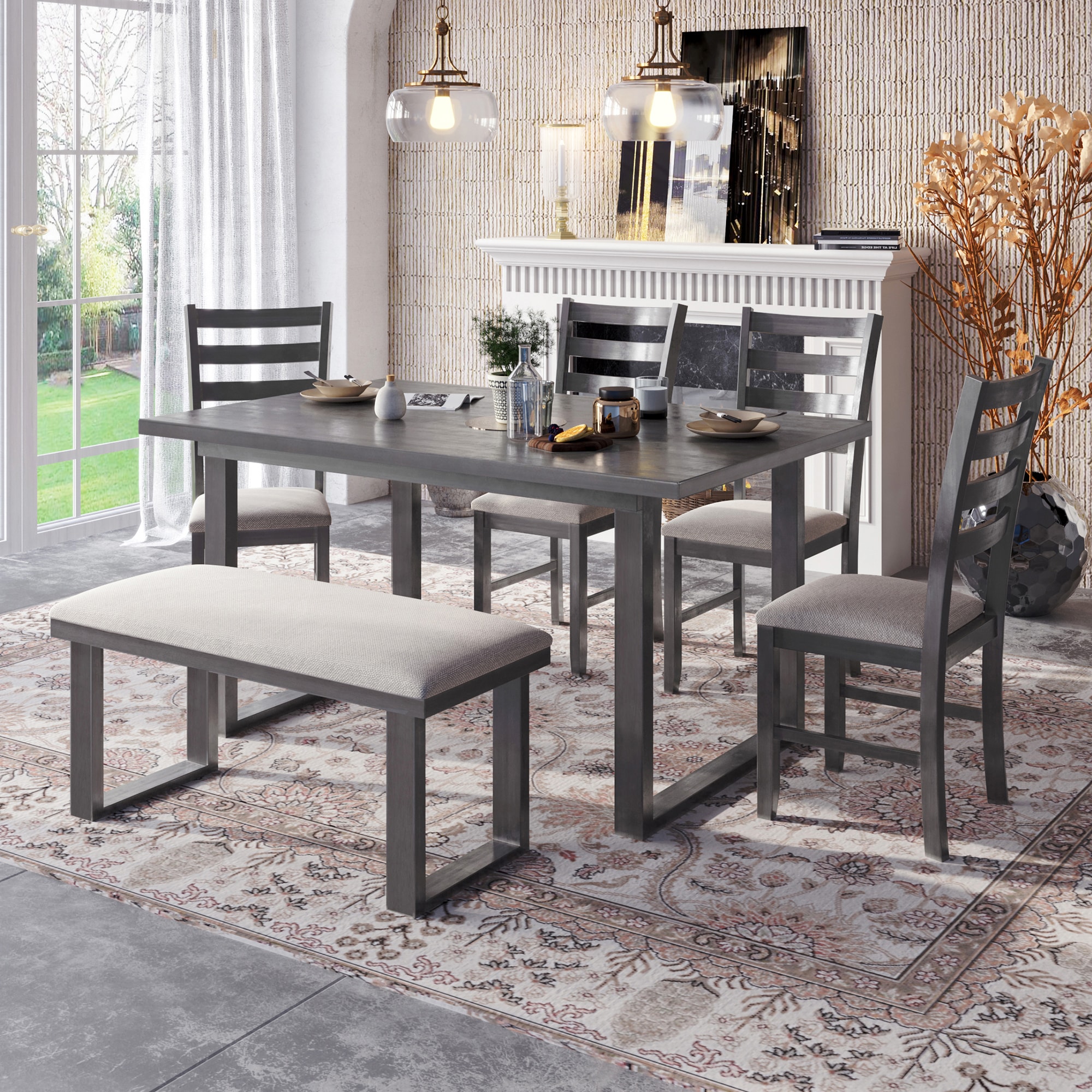 SINOFURN SYA330066GY Dining-Sets - View #4