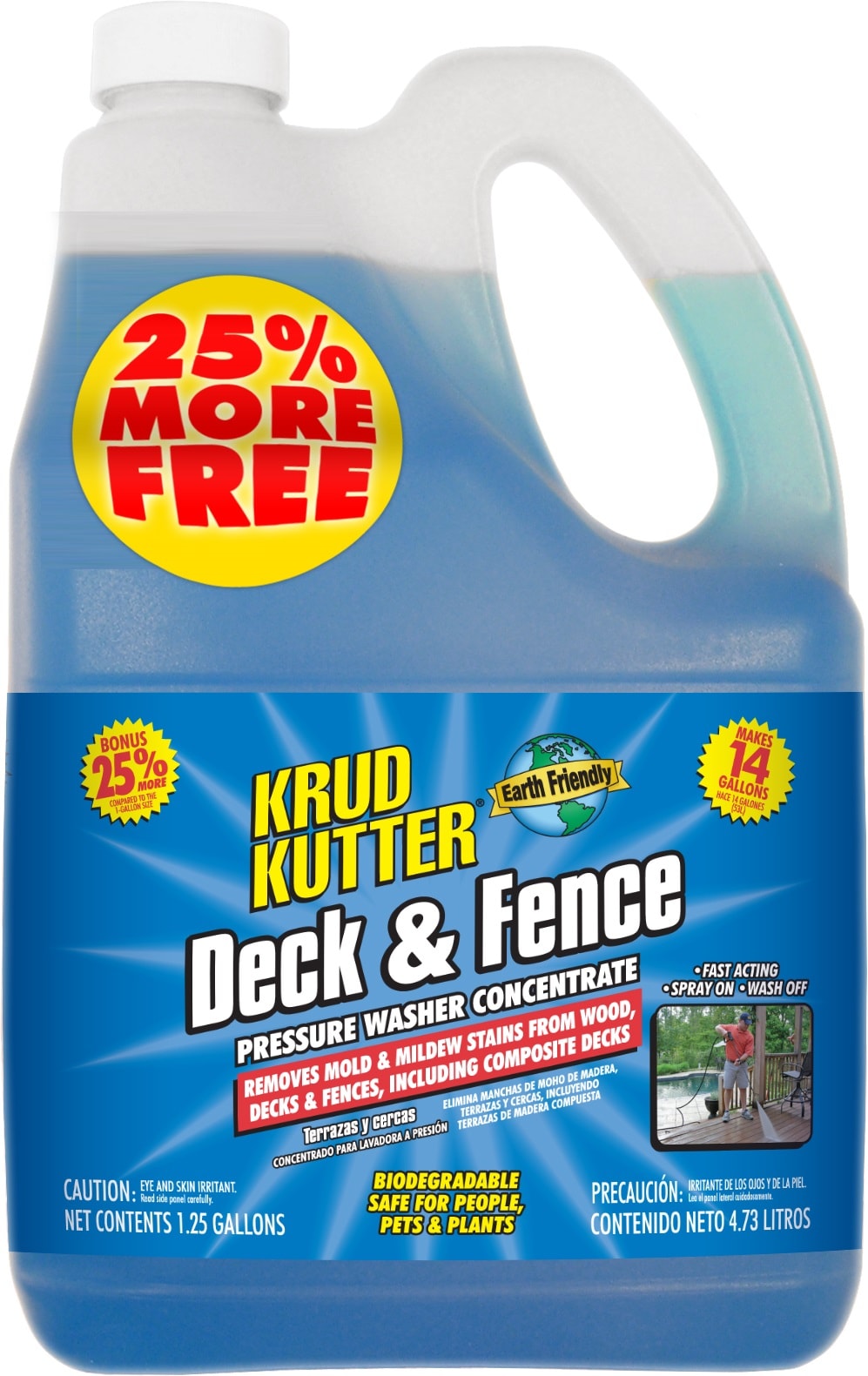 Rust-Oleum SDF014 128-oz Deck and fence Pressure Washer Cleaner