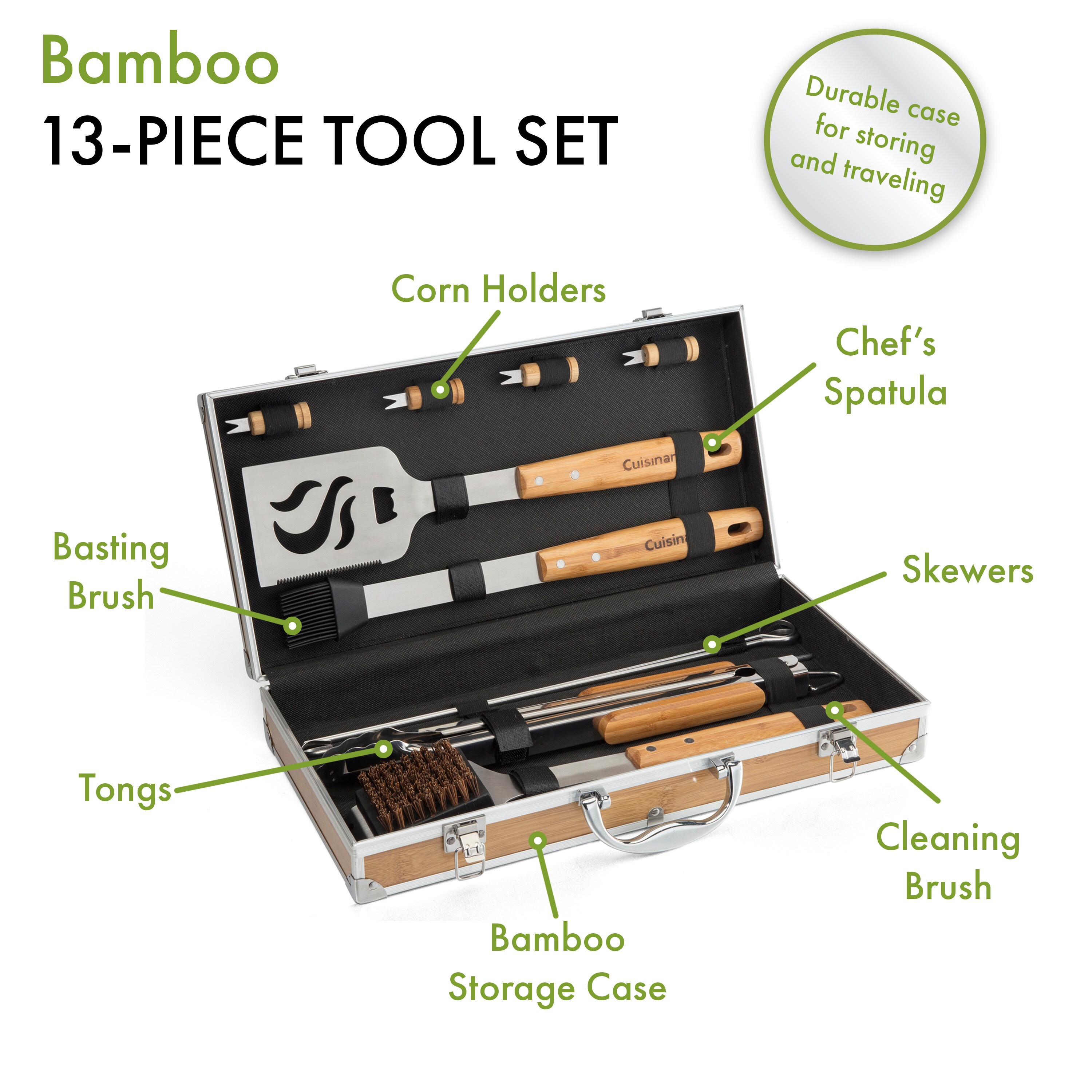 Bamboo BBQ Tools