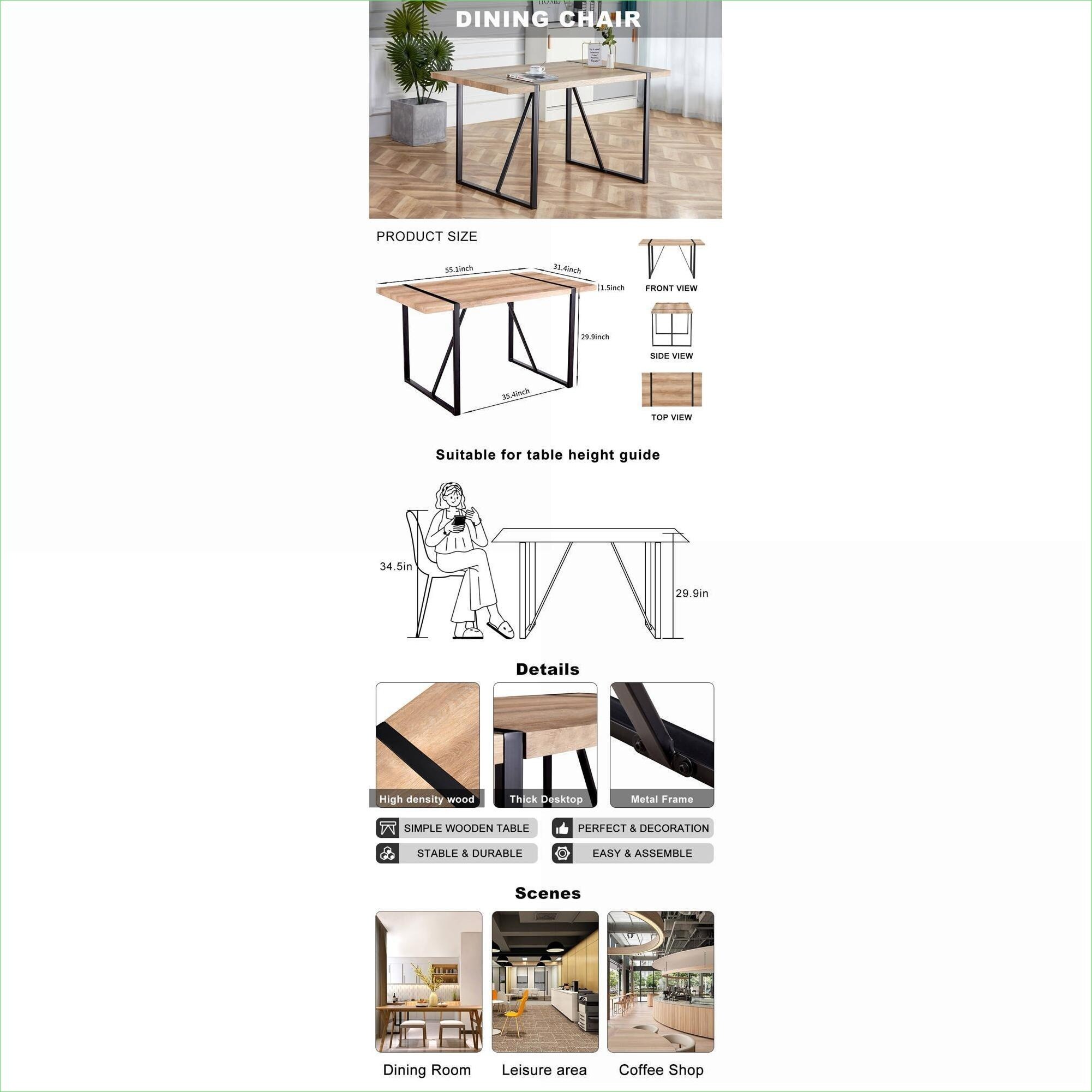 Watnature 1GVCJ55AJ1QU Dining-Tables - View #15