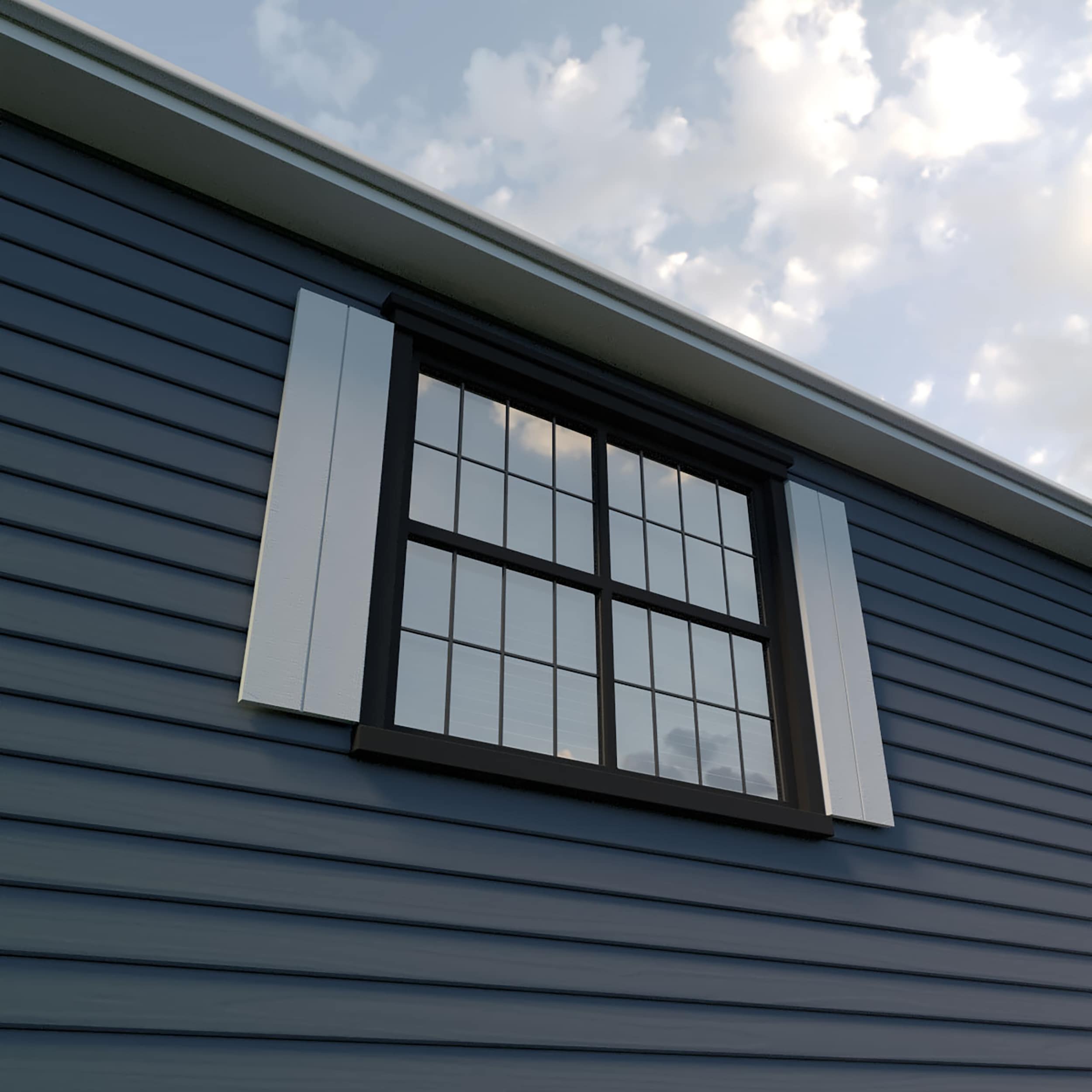 Ekena Millwork SHUBJN11X24RCPR Exterior-Shutters - View #7