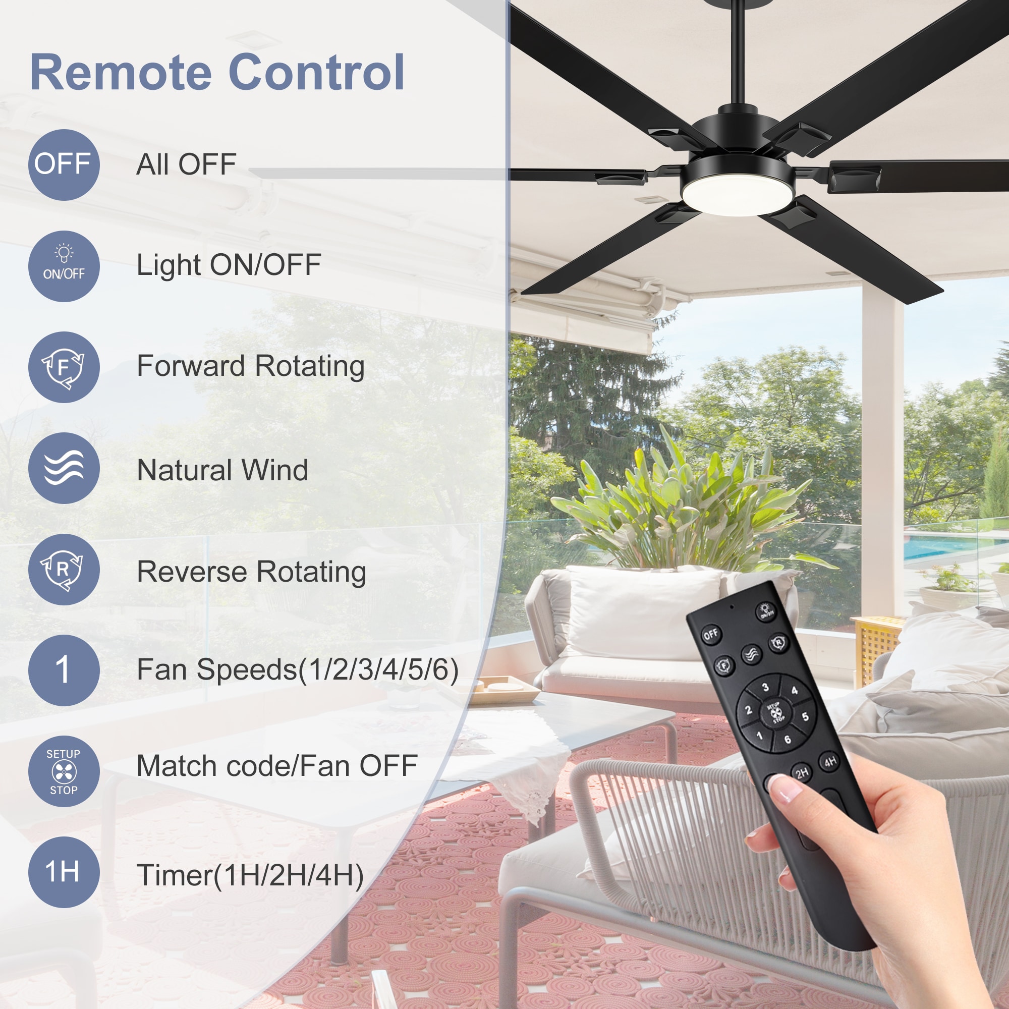 Breezary 29019-BK Ceiling-Fans - View #5