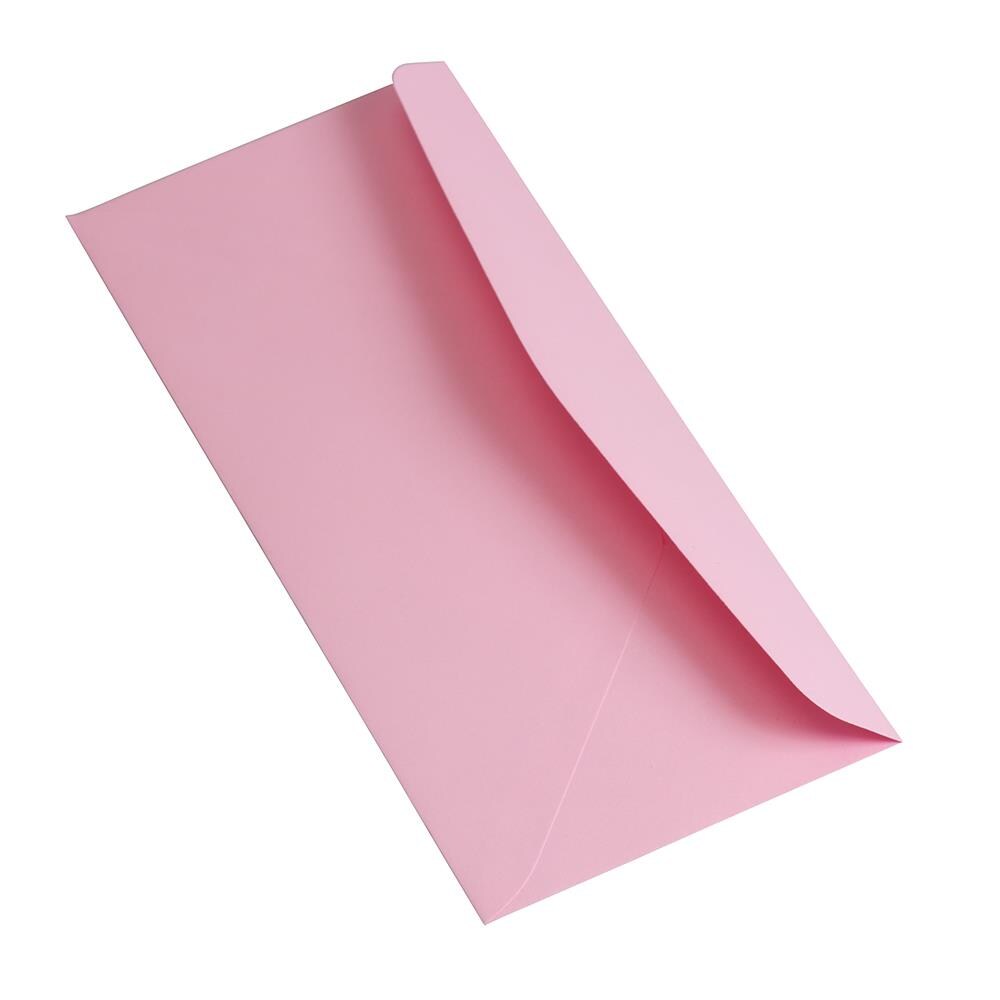 Jam A2 Colored Invitation Envelopes, 4 3/8 x 5 3/4, Pastel Pink, Bulk 1000/Carton