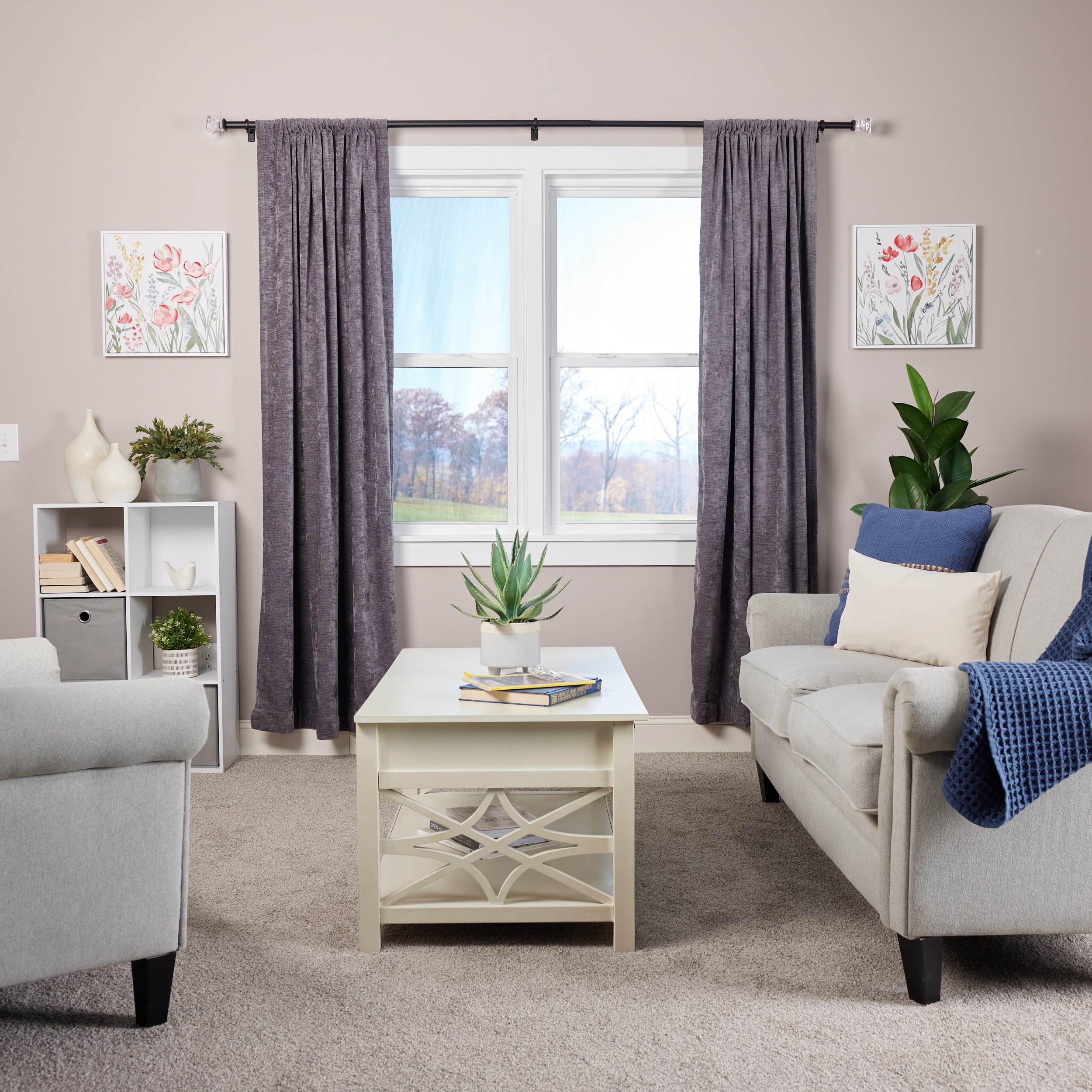 allen + roth FSI 6802A MBLK Curtain-Rods - View #6