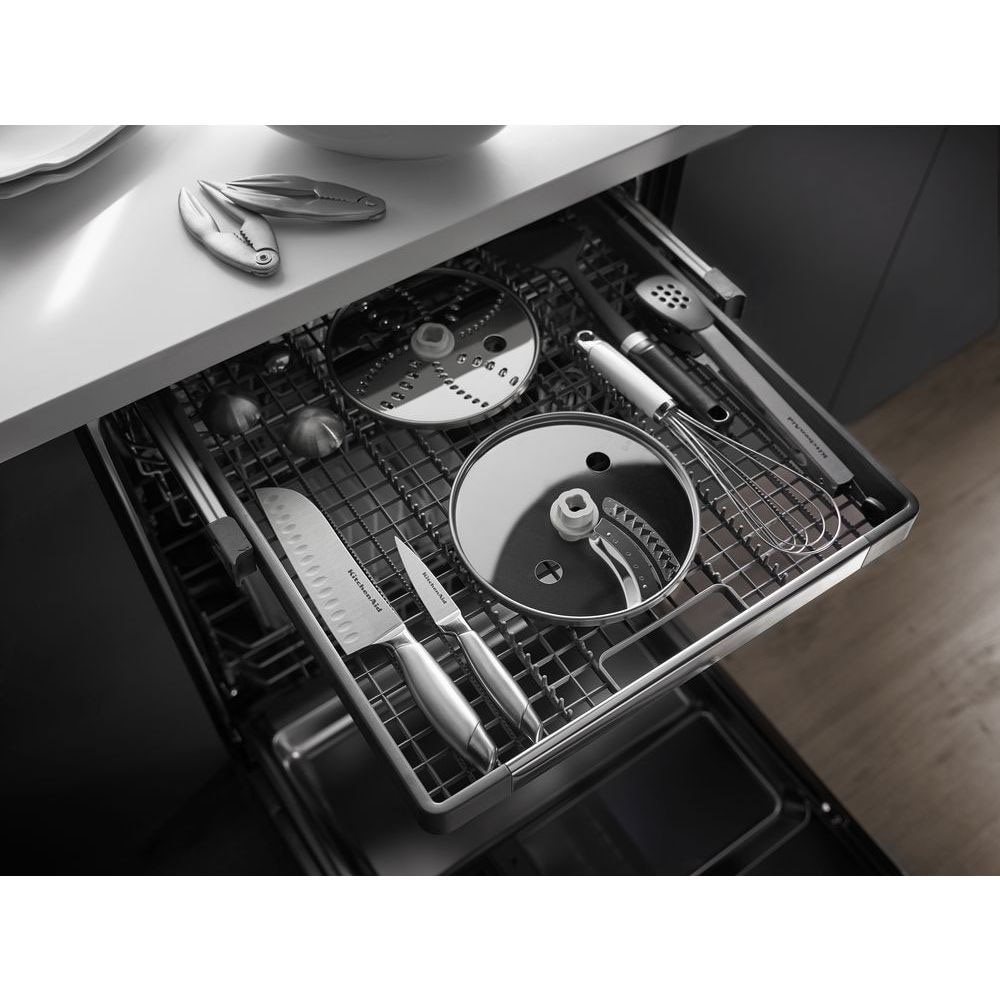 KitchenAid® 24 Stainless Steel with Printshield Built In Dishwasher