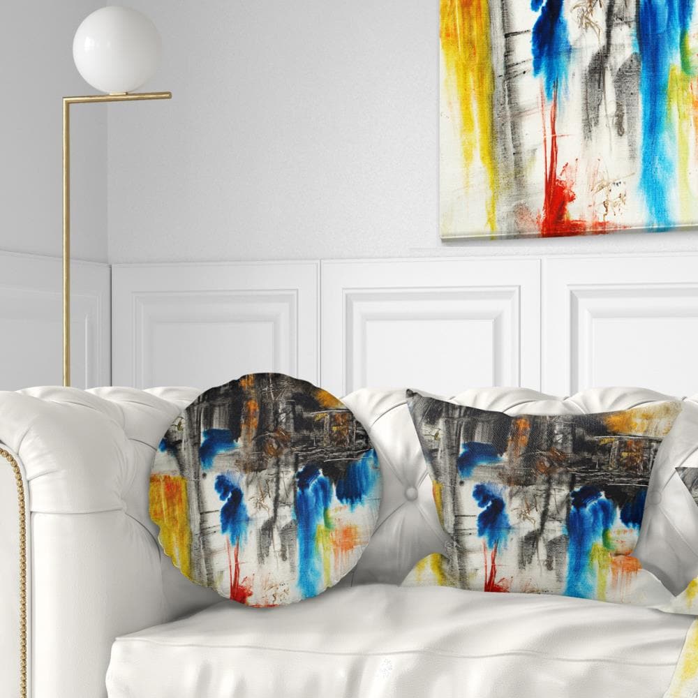 Designart CU6513-12-20 12-in x 20-in Black Indoor Decorative Pillow