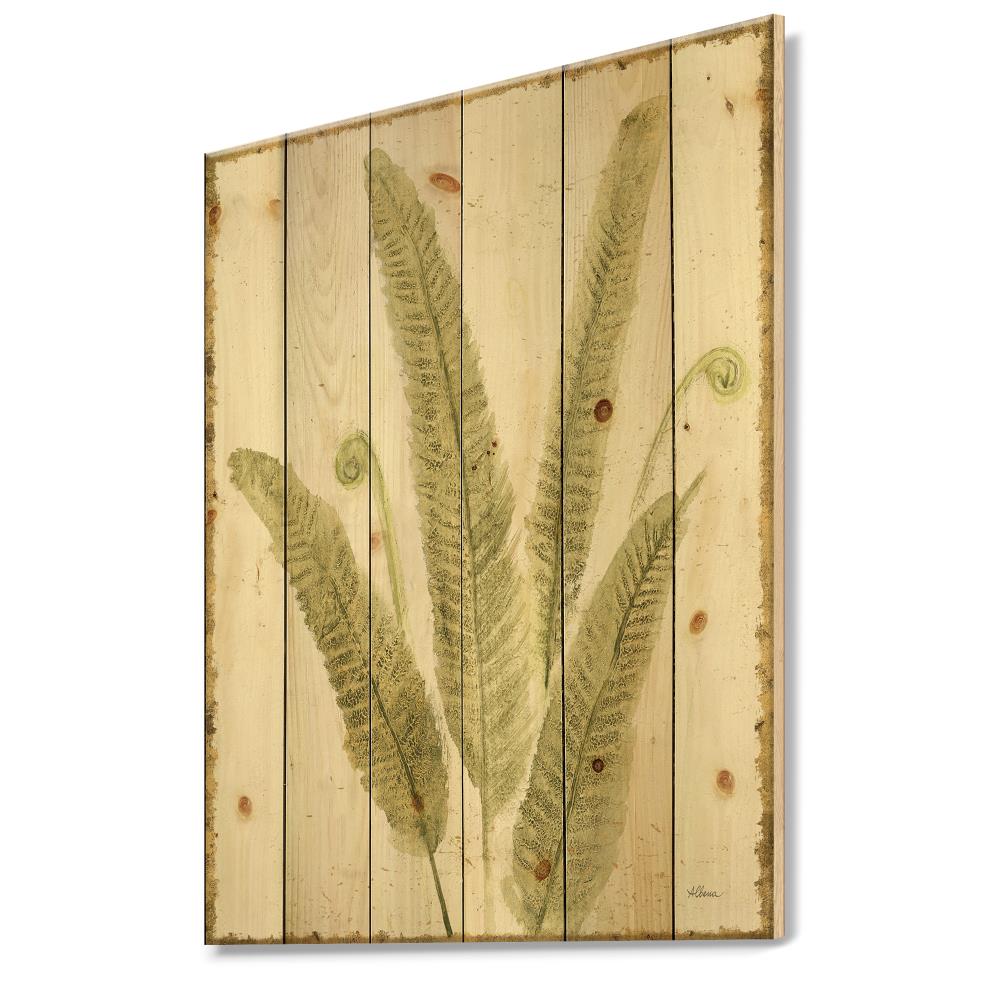 Designart WD30321-30-40 40-Inches H x 30-Inches W Country Wood Print