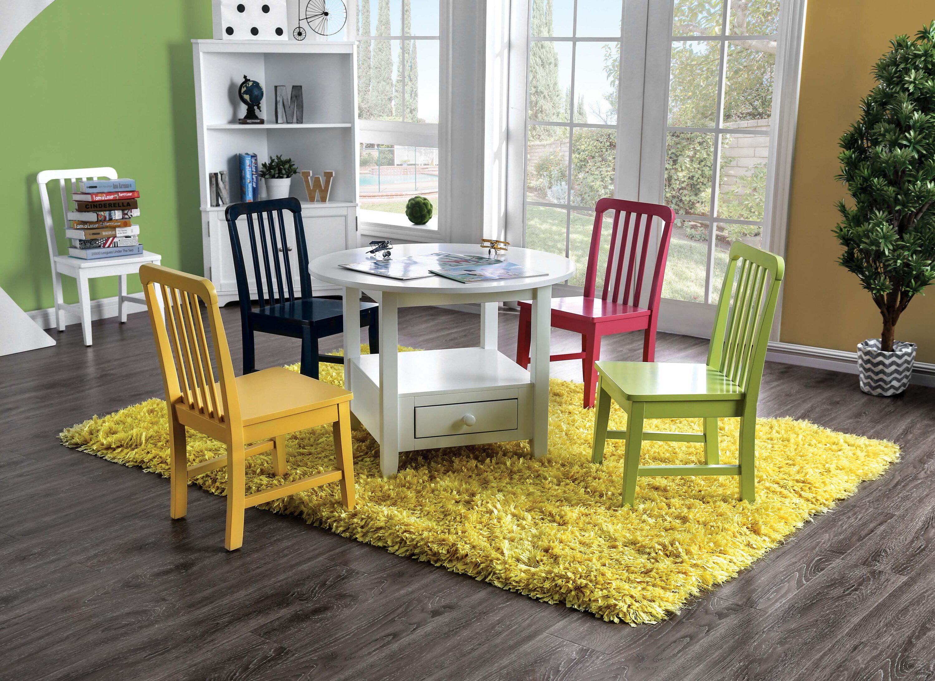 Furniture of America IDF-3524RT-5PK Kids-Play-Tables - View #3
