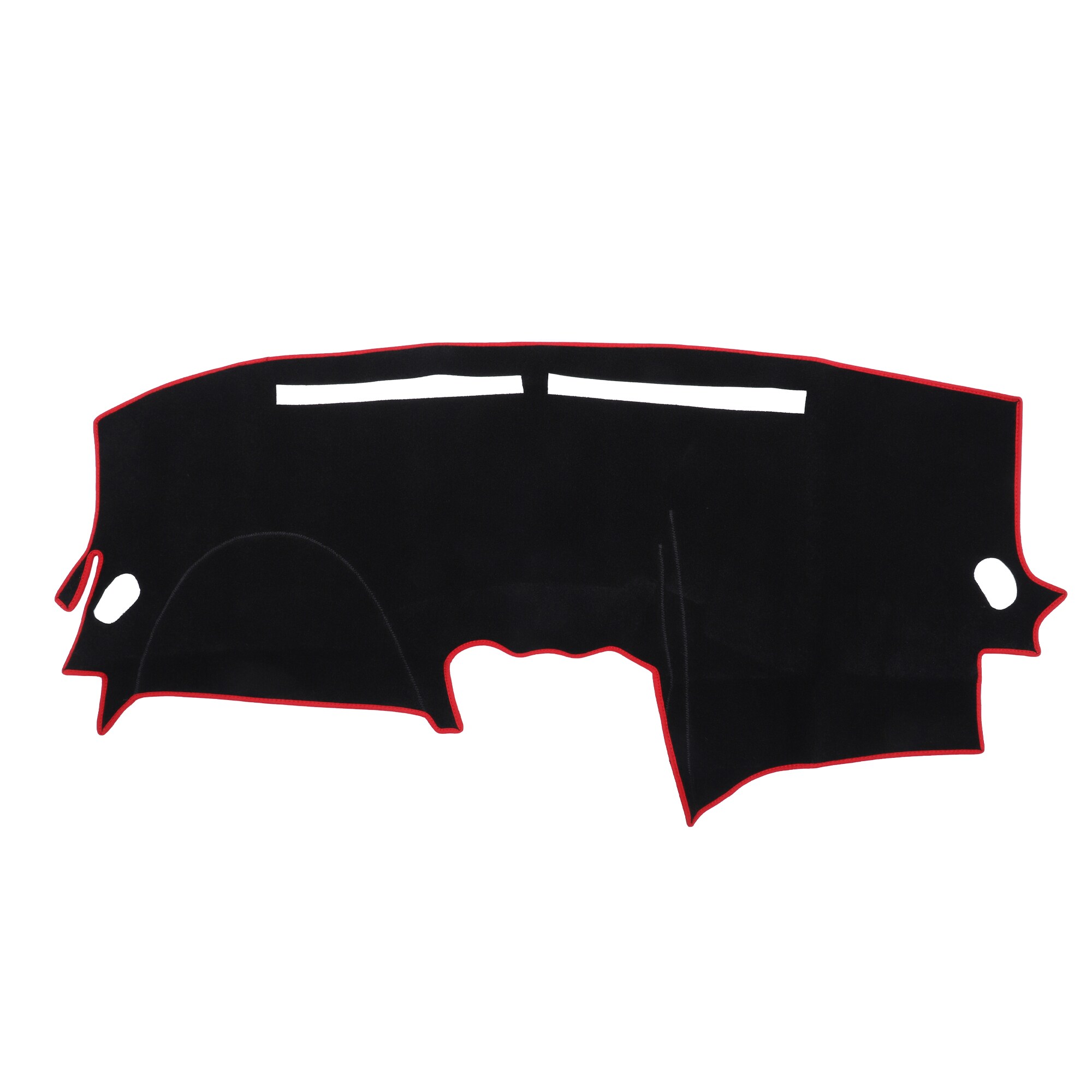 Unique Bargains Car Dashboard Cover Compatible for Nissan Altima 2007-2012 Protective Polyester Red Center Console Interior Trim Dash Cover Mat Pad