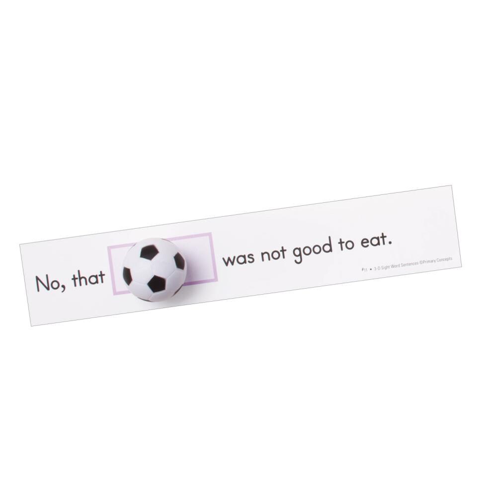 Primary Concepts PC-5282 3-D Sight Word Sentences, Grade 1 Level Dolch Words