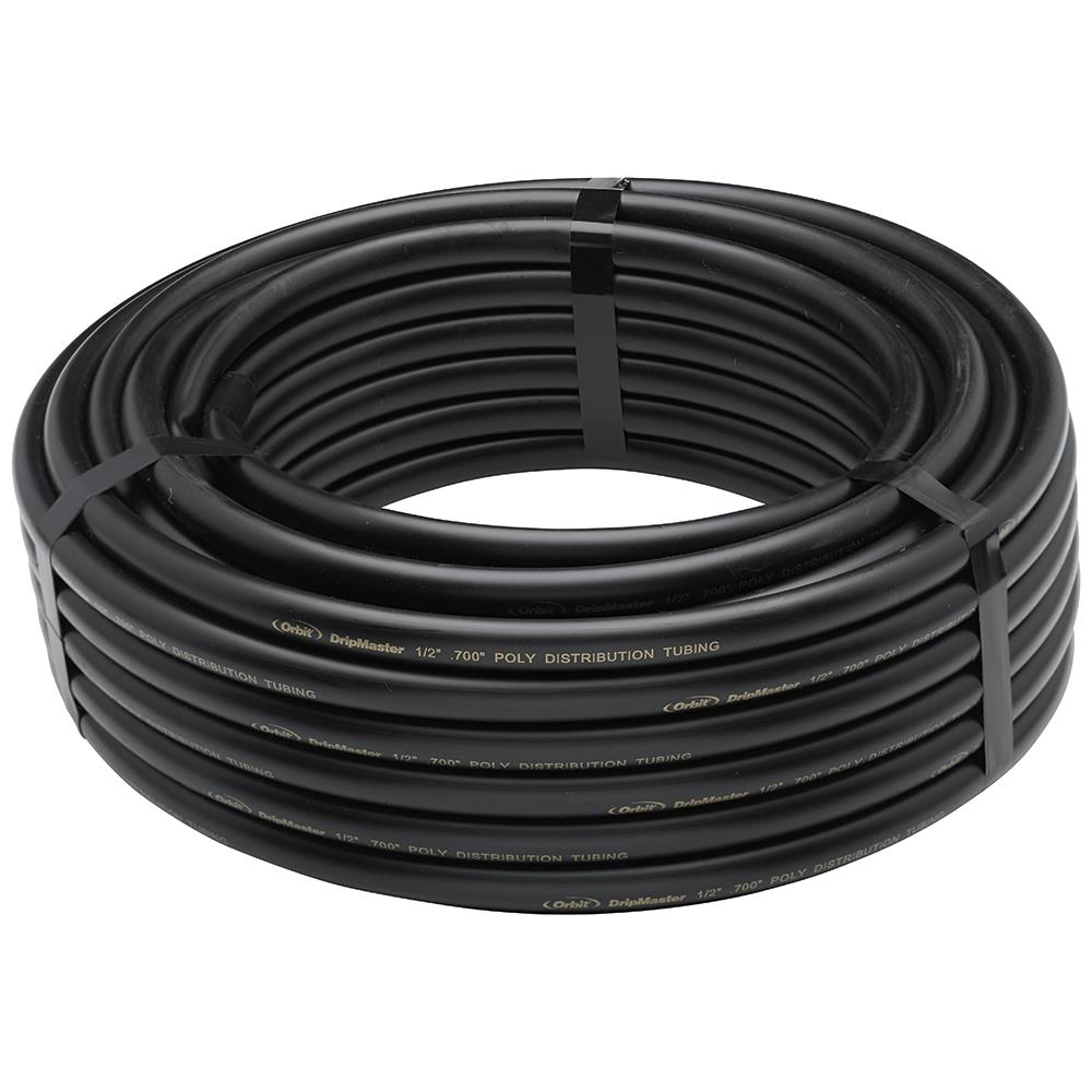 Poly Drip Tubing 1/2 in Water Pipe Garden Irrigation Sprinkler System x 500 ft 