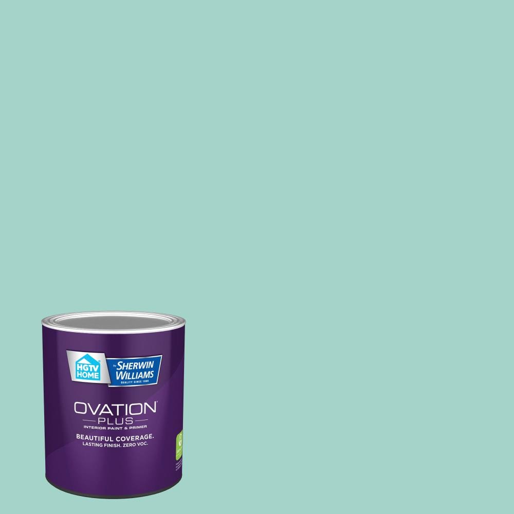 HGTV HOME by Sherwin-Williams HGSW1306-2557204 Ovation Plus Eggshell Refresh HGSW1306 Latex Interior Paint Paint + Primer ( 1-quart )