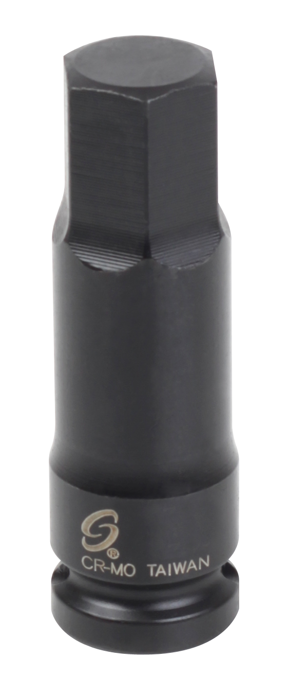 SUNEX TOOLS 264910 Metric 1/2-in Drive 19mm 6-point Impact Socket Individual