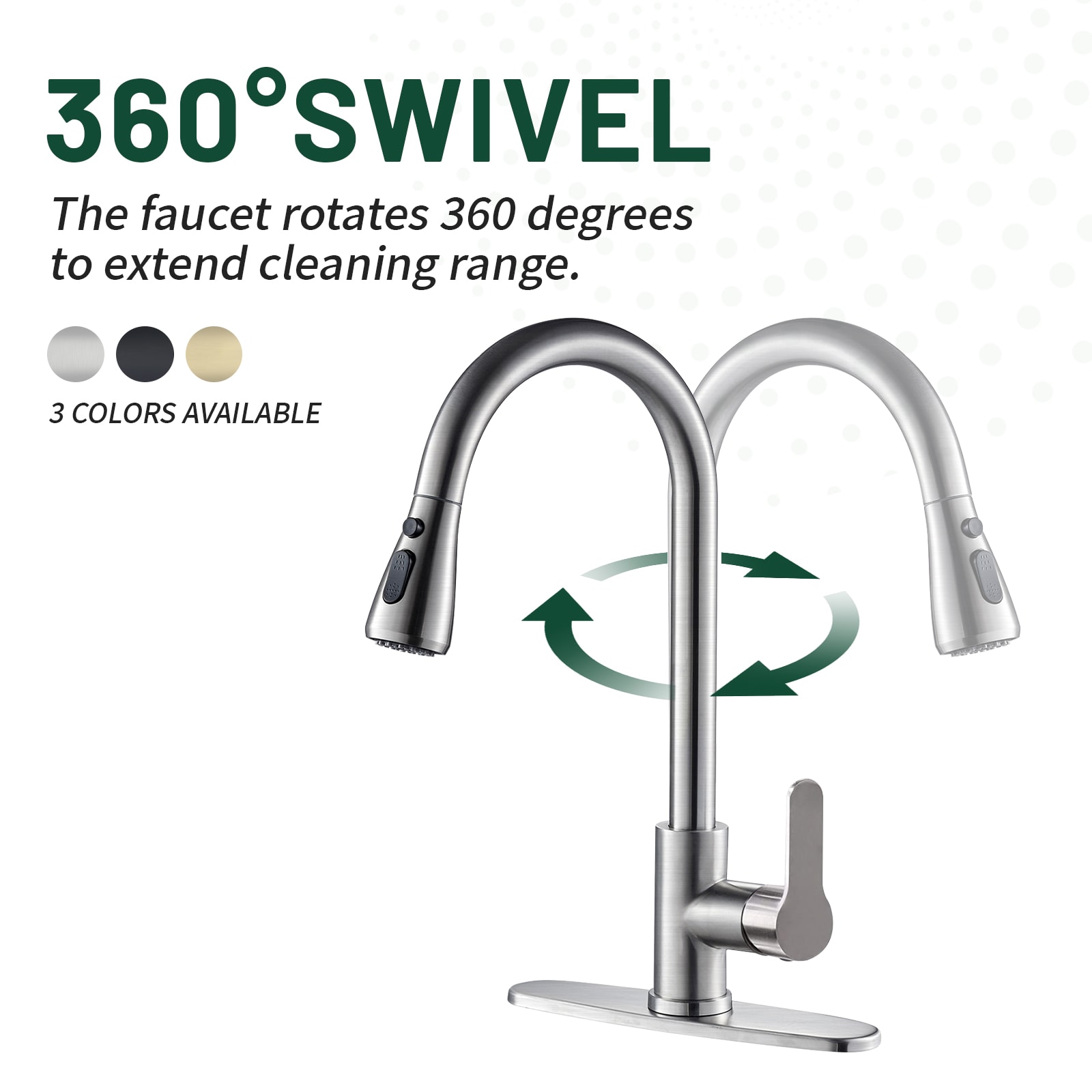 Cobbe LSKFC0403N Kitchen-Faucets - View #2