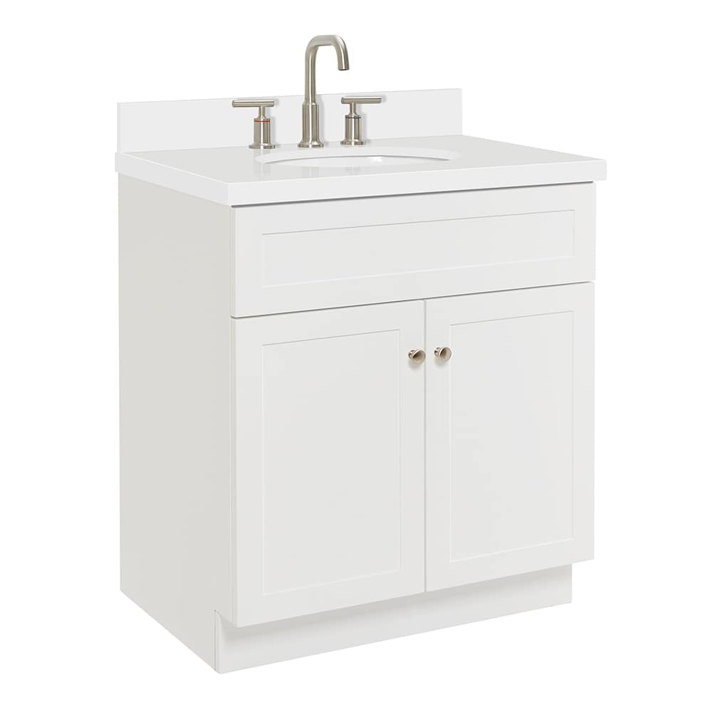 ARIEL F031SWQOVOWHT Bath-Vanity-Combo - View #3