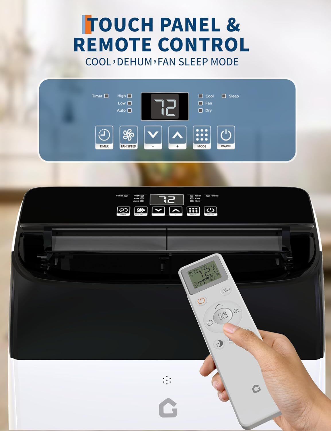 Qeetex LSHQQPHO-0XJ34SDC Portable-Air-Conditioners - View #3
