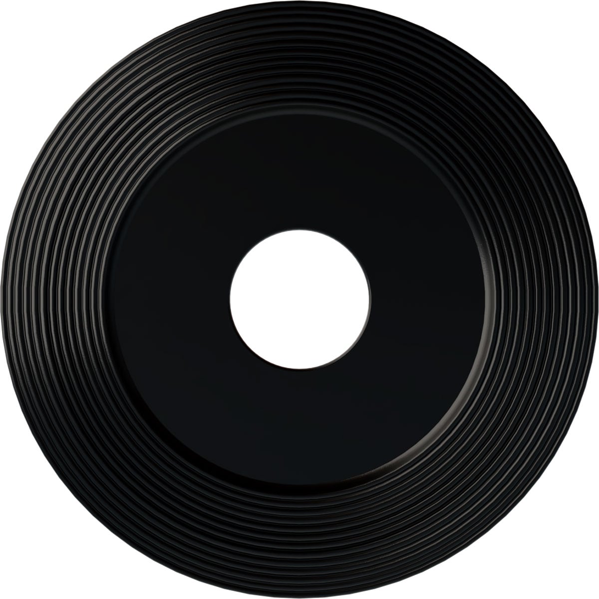 Ceiling Medallions & Rings Color/Finish Family Black
