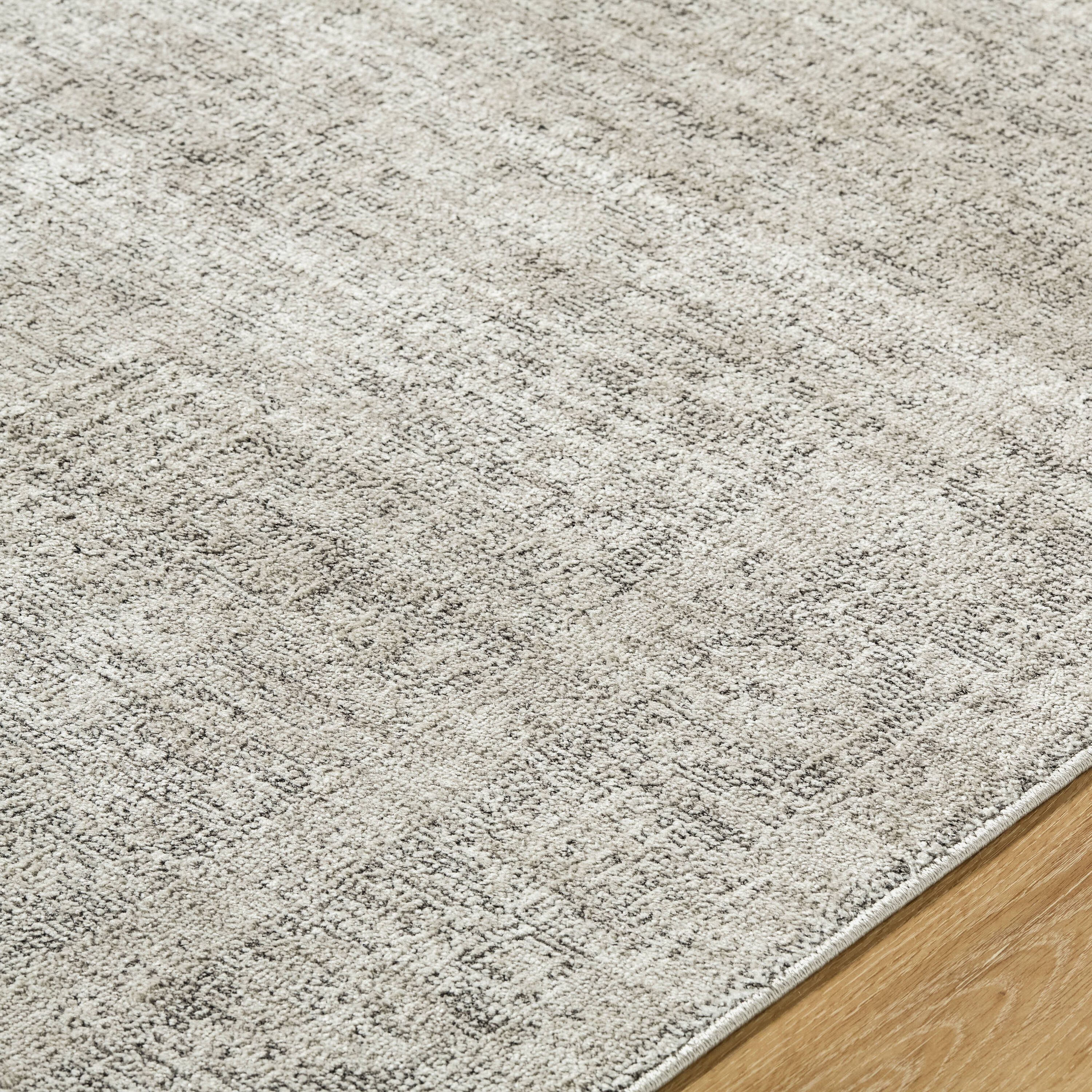 Maria Elena Gray Synthetic Rectangular Area Rug