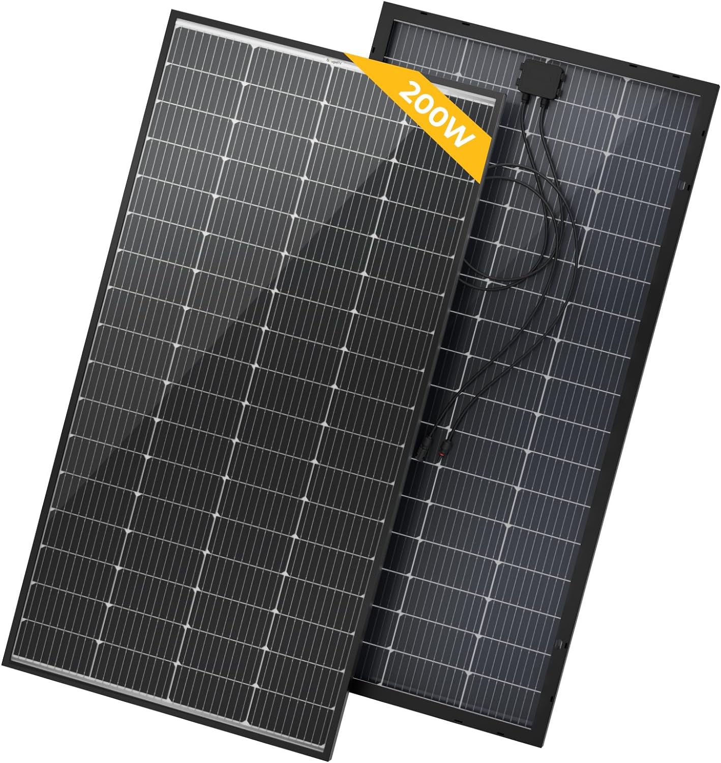 BougeRV 1-Module 53.46-in x 30.2-in 200-Watt Solar Panel LW114 Sansujyuku sansujyuku.com