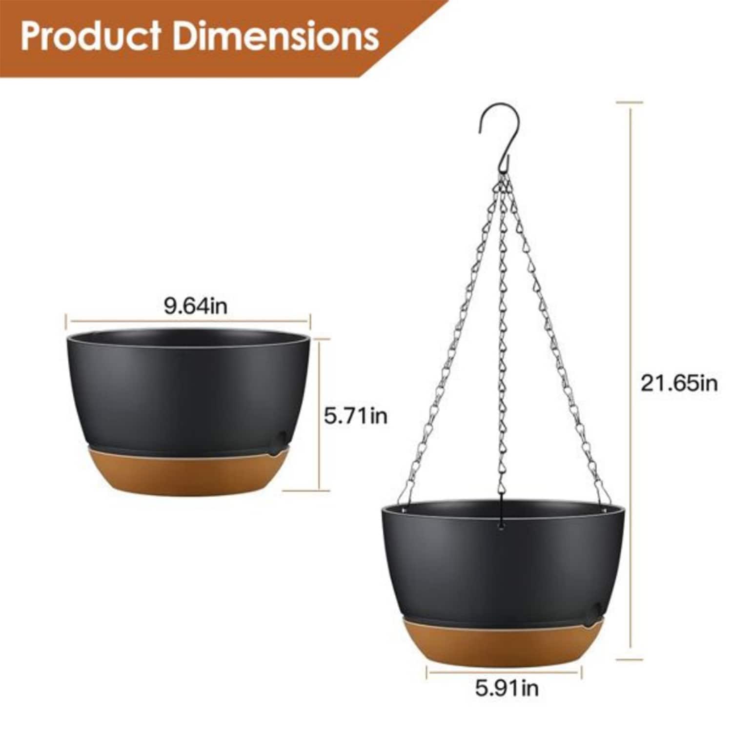 AHIOU HOME ZAAHD-HQ1YLWPP Planter-Window-Box - View #8