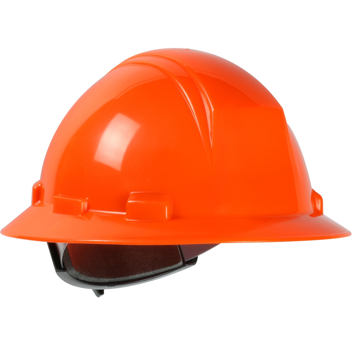 Dynamic 280-HP641R-31 Kilimanjaro Full Brim Quick Adjusting Ratchet Type I Class E Orange Hard Hat