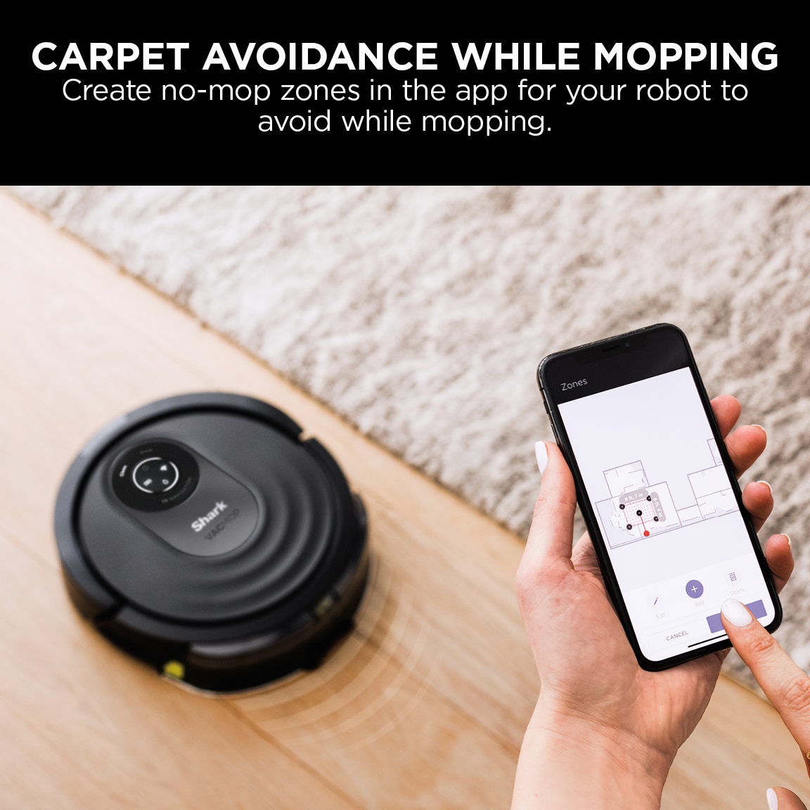 Shark AI Robot Vacuum Home Vacuum Auto at Pet and Robotic Self Vacuums with Emptying Charging and Robotic Mapping Mop the in department Mop