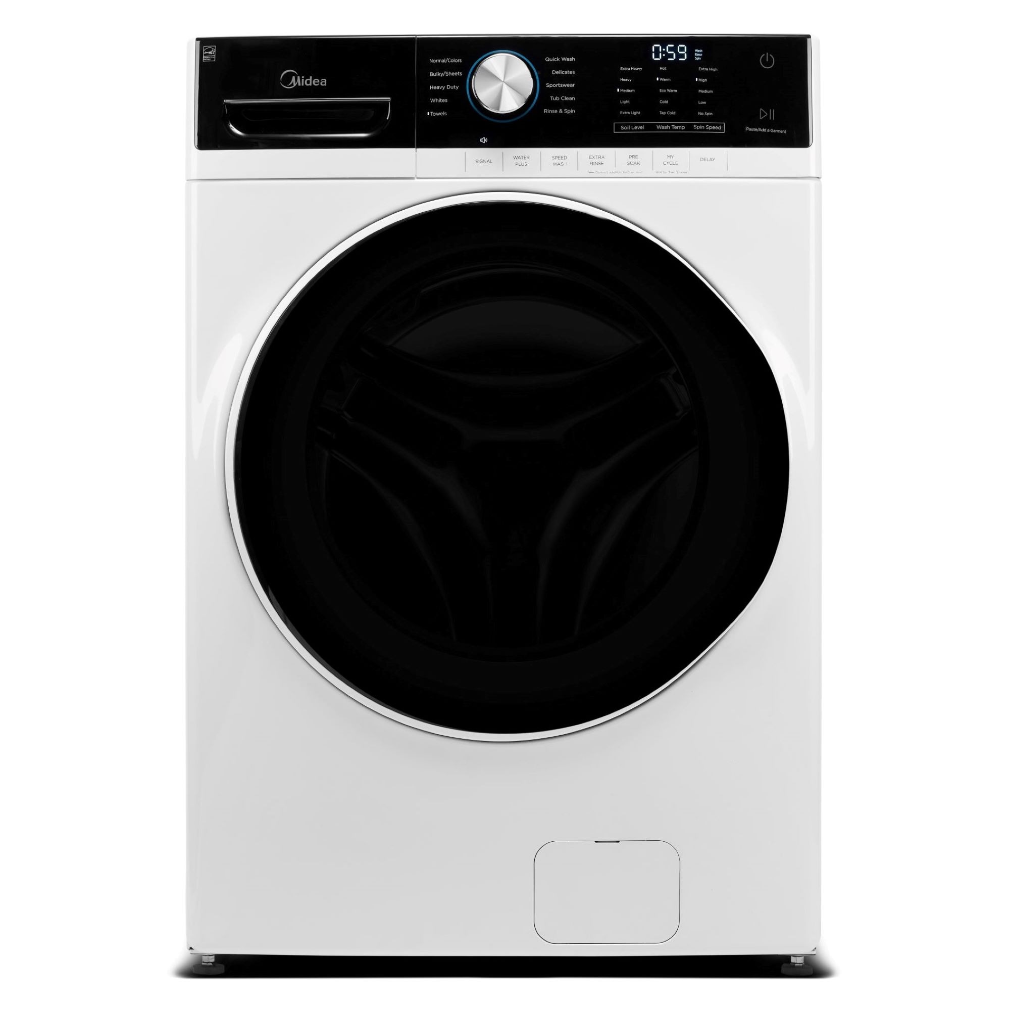 Midea front deals load washing machine