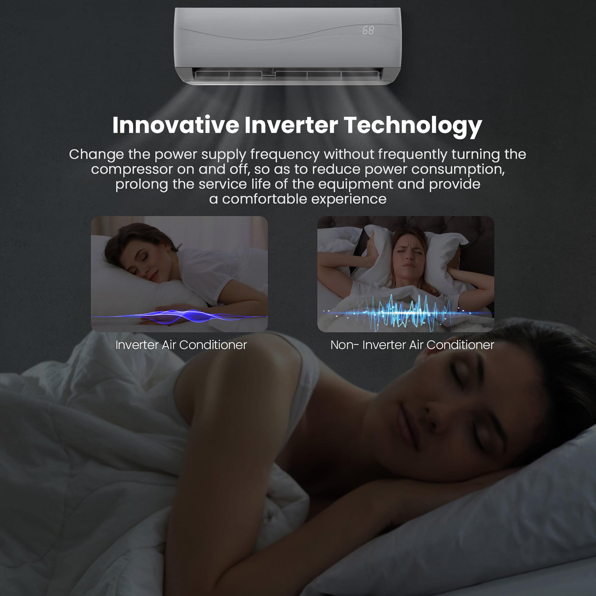 Costway LWS00232 Wall-Air-Conditioners - View #5