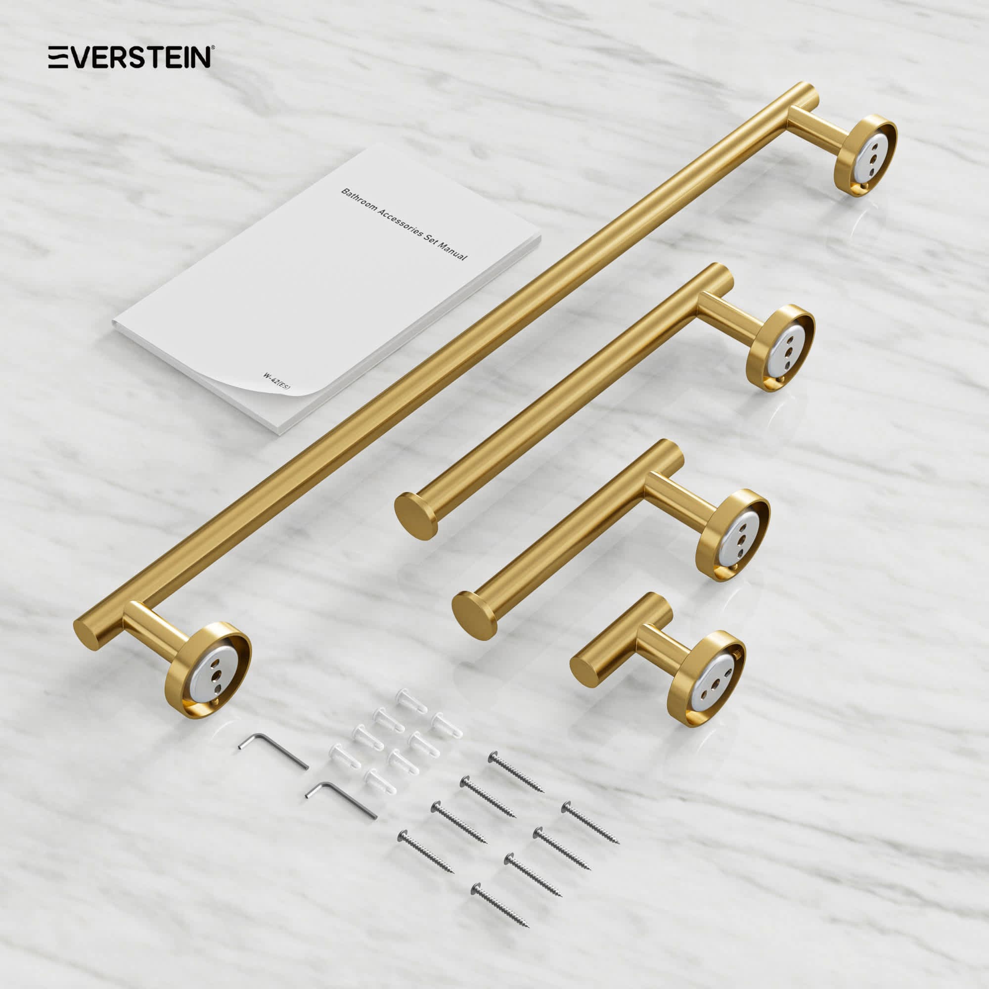 EVERSTEIN SFS-2003-GD Decorative-Bath-Hardware-Kits - View #11