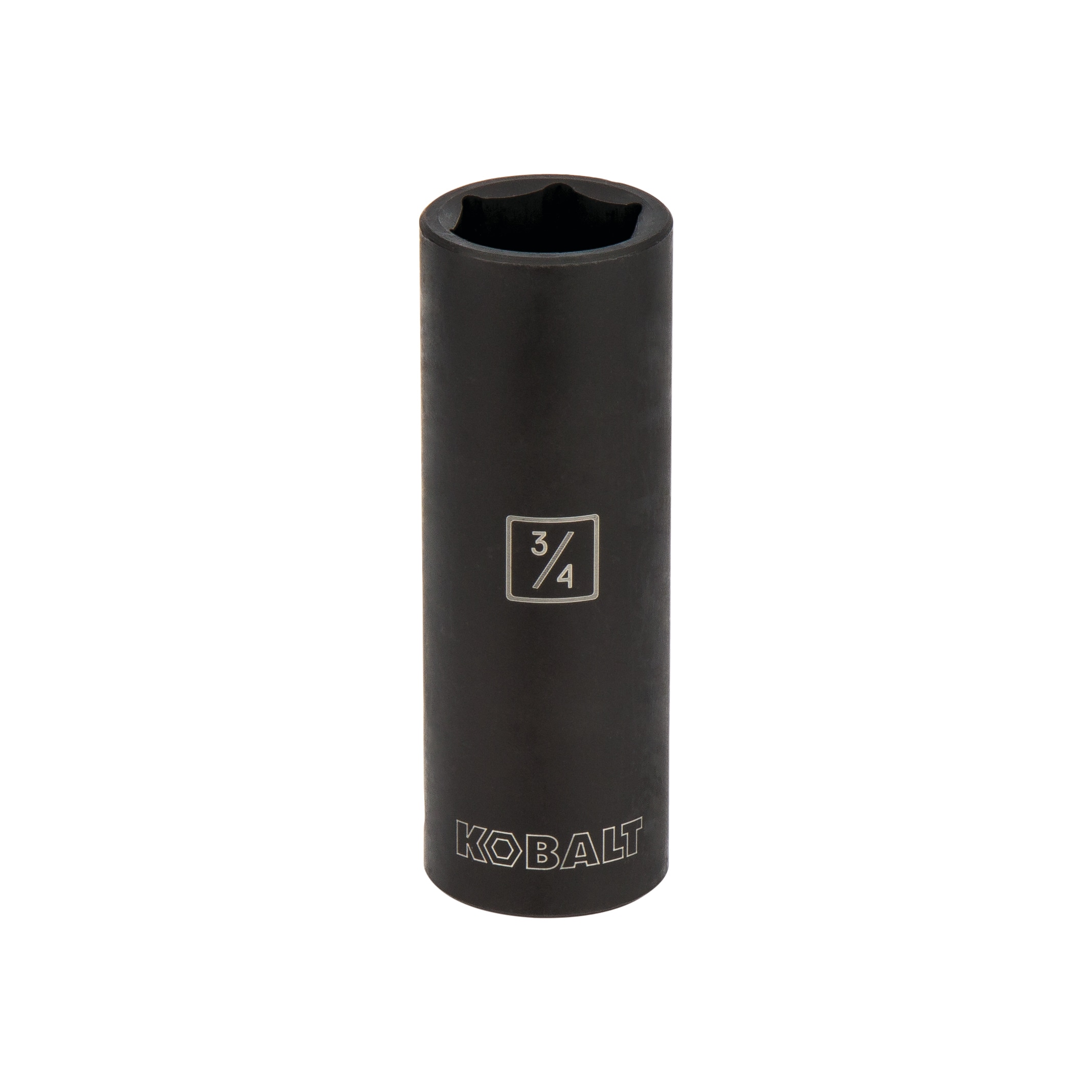 Kobalt 80780 Standard (SAE) 3/8-in Drive 3/4-in 6-point Impact Socket Individual
