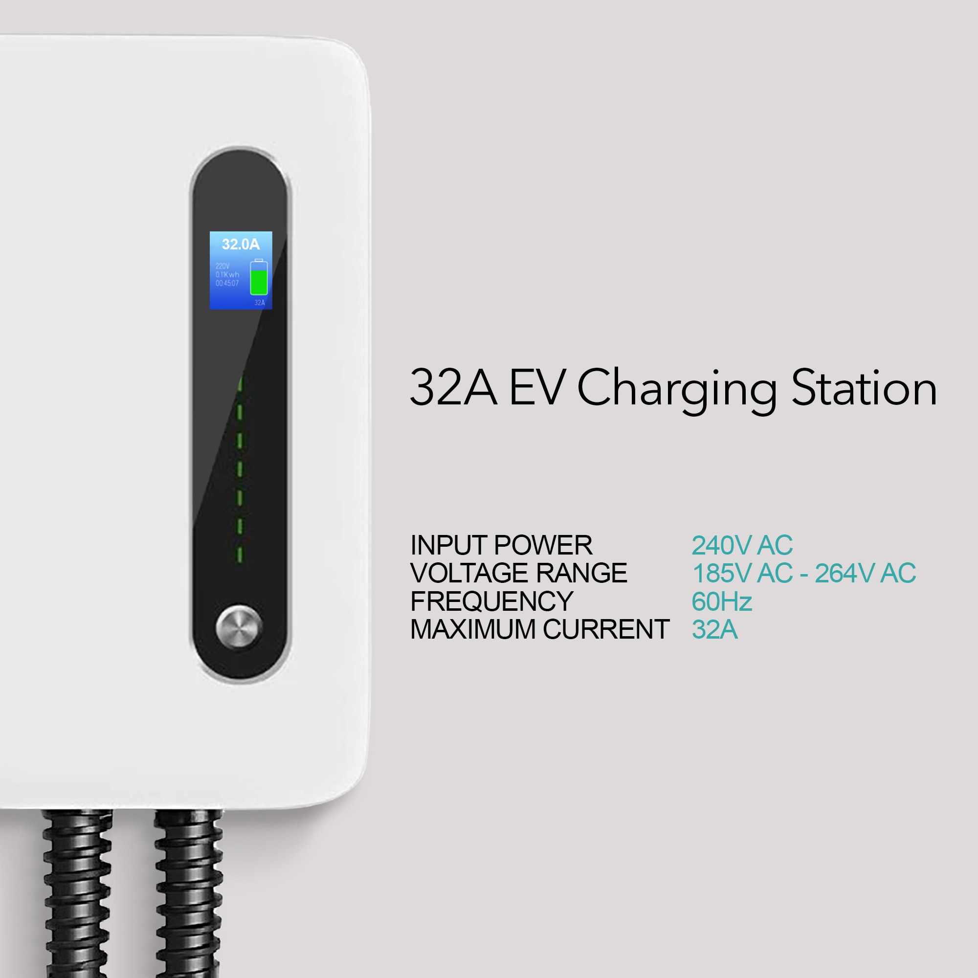 Lectron EV Charging Station 32A- NEMA 14-50- For J1772 Level 2 32 Amps/ EV  Electric Vehicle Charging Station with 20-ft Cable in the Electric Car  Chargers department at