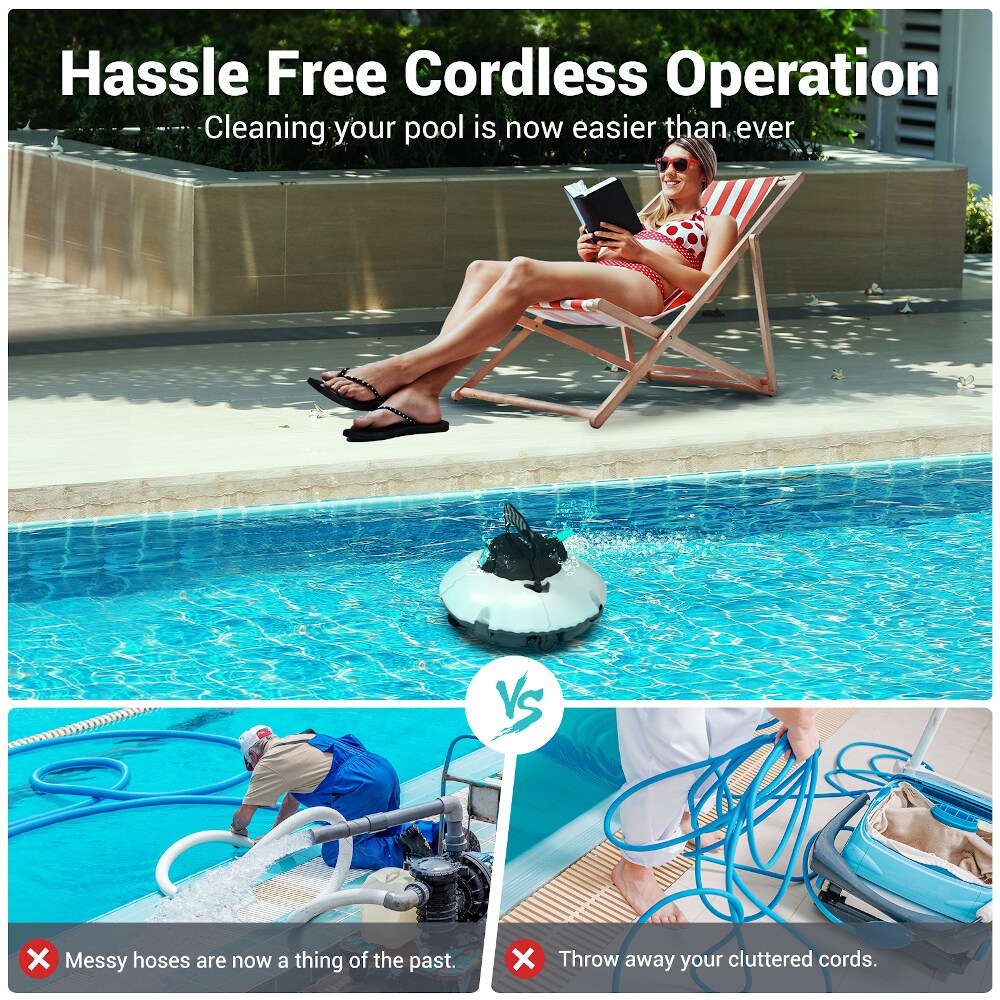 pool vacuum robot lowes