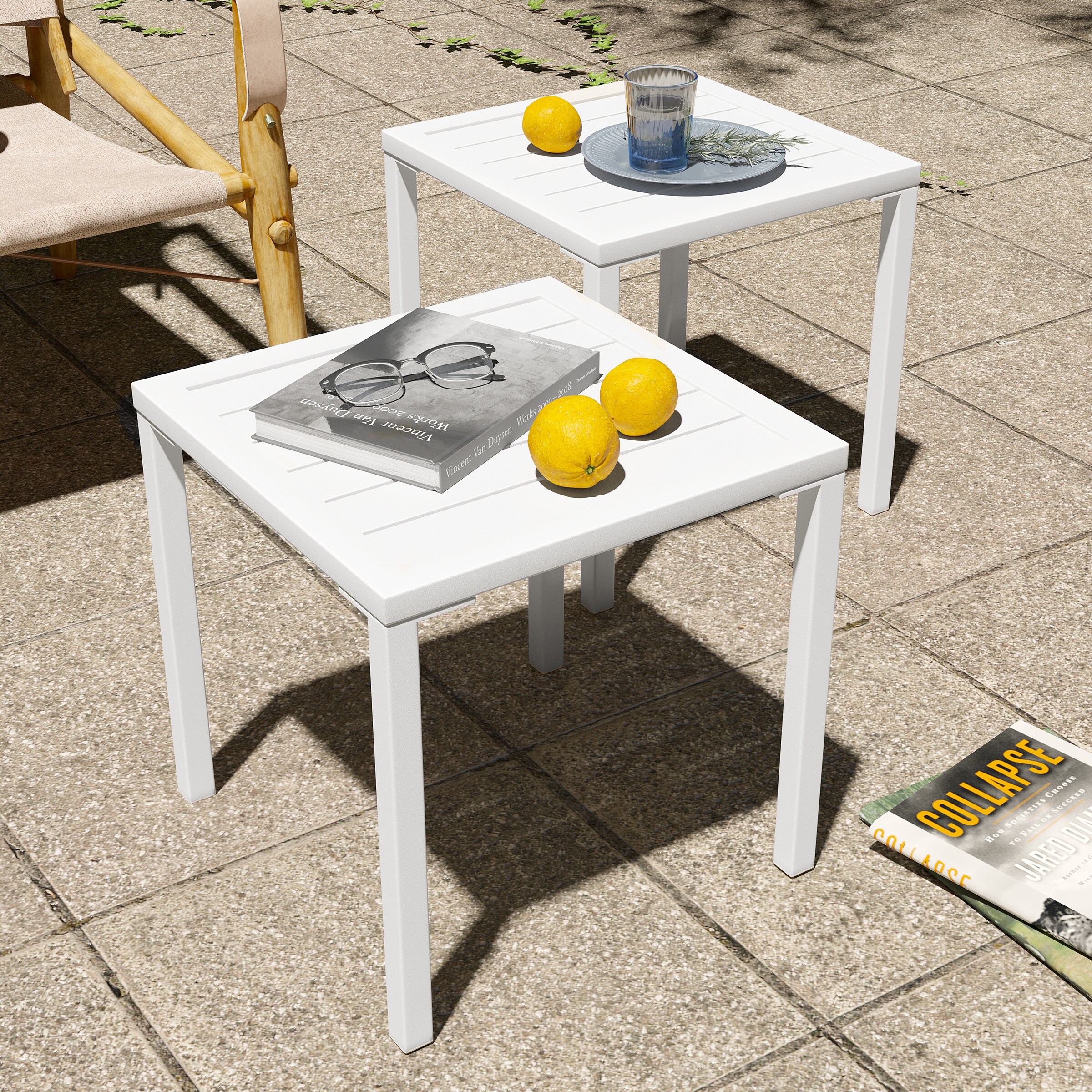 Pellebant ST25-TB006WHT Patio-Tables - View #9