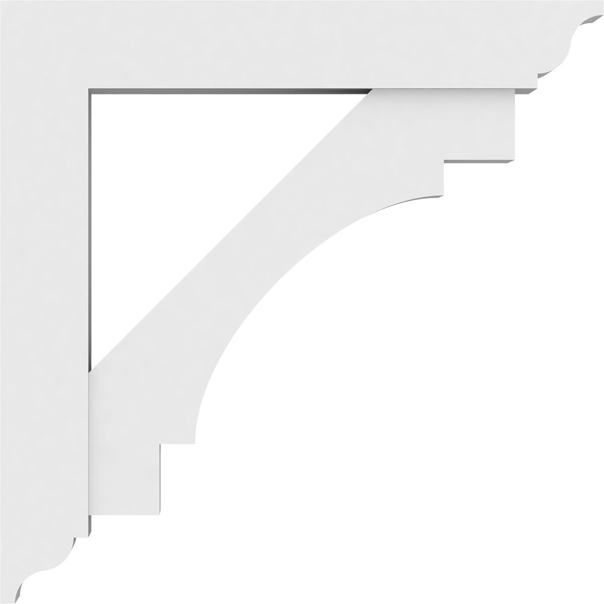 Ekena Millwork BKTP03X24X24MRC01 Exterior-Brackets-Braces - View #3