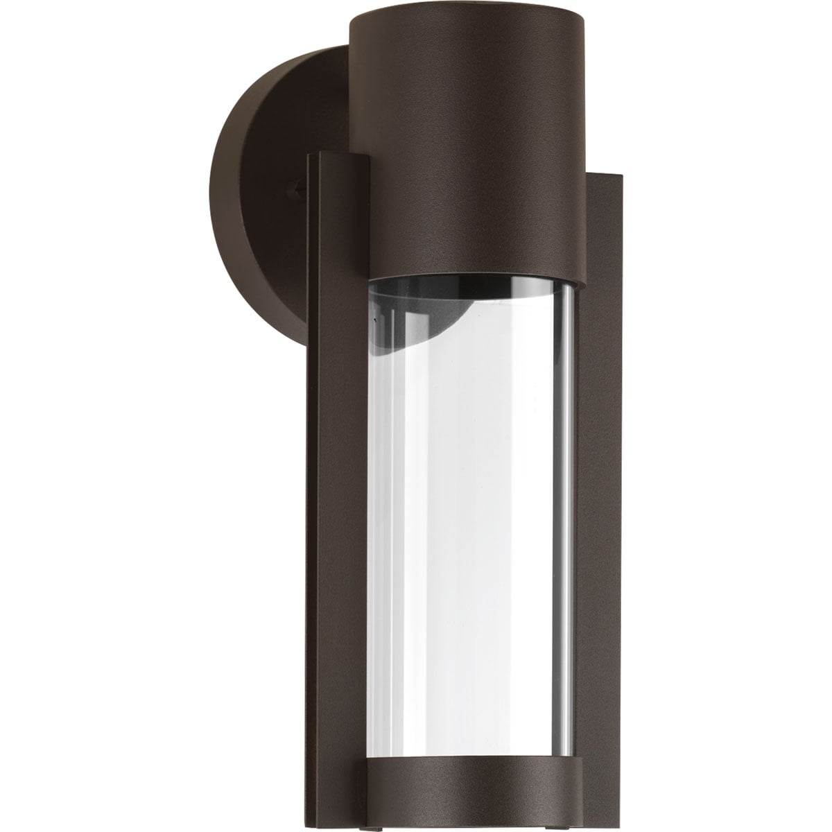 Progress Lighting P560051-020-30 Z-1030 LED 12-in H Antique Bronze Hardwired Dark Sky Integrated LED Outdoor Wall Light