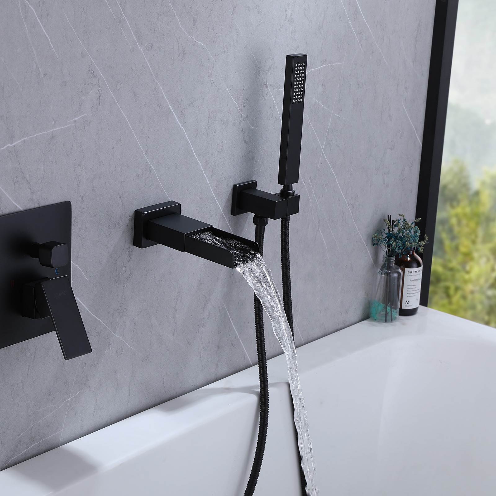 BWE A-93010-B Roman-Tub-Faucets - View #5
